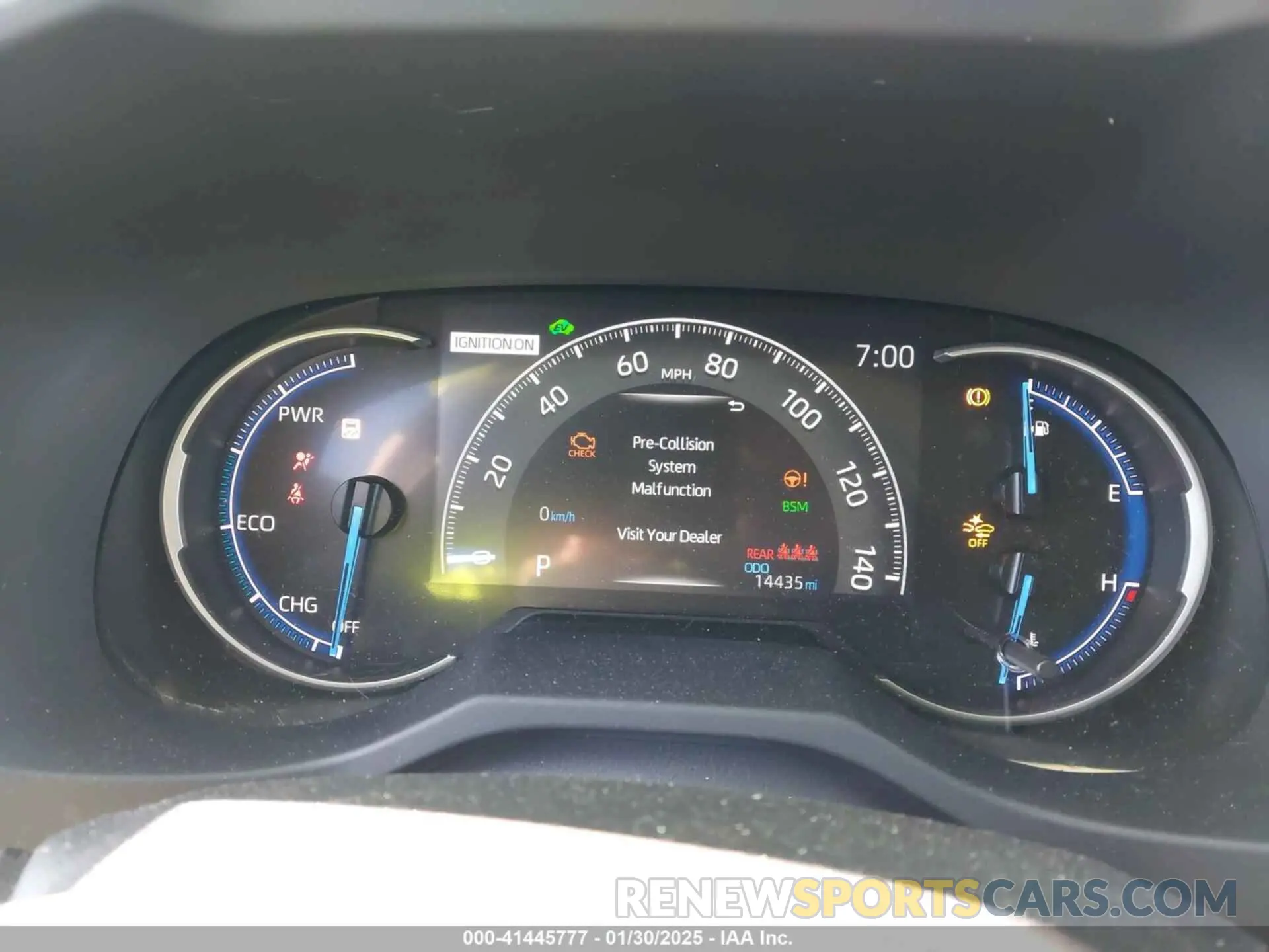 7 Фотография поврежденного автомобиля JTMRWRFV2PD185054 TOYOTA RAV4 HYBRID 2023