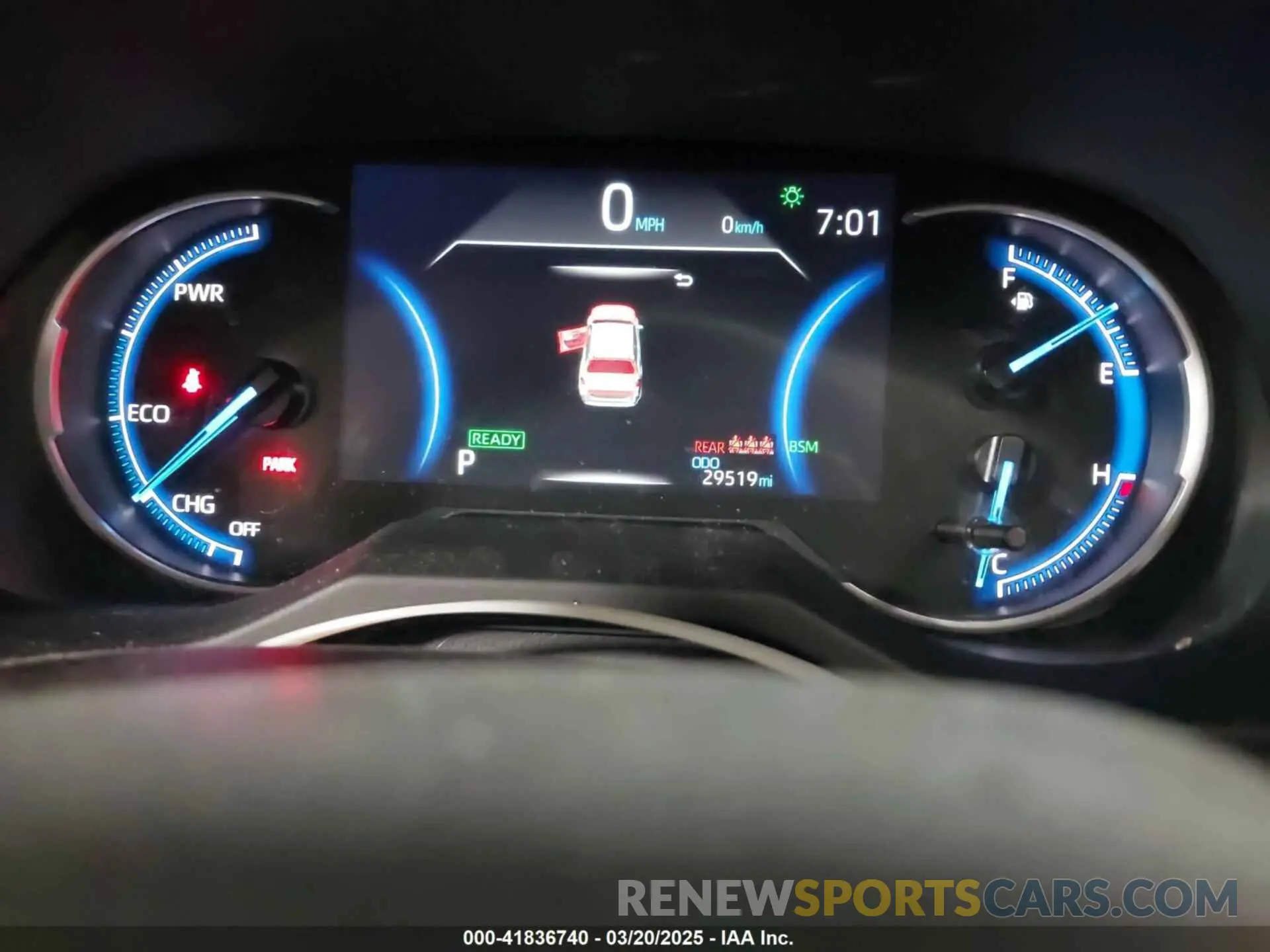 7 Фотография поврежденного автомобиля JTMRWRFV2PD572736 TOYOTA RAV4 HYBRID 2023