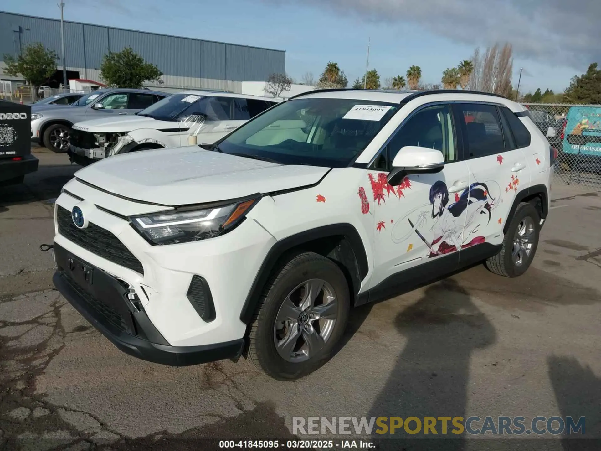 2 Photograph of a damaged car JTMRWRFV3PD205098 TOYOTA RAV4 HYBRID 2023