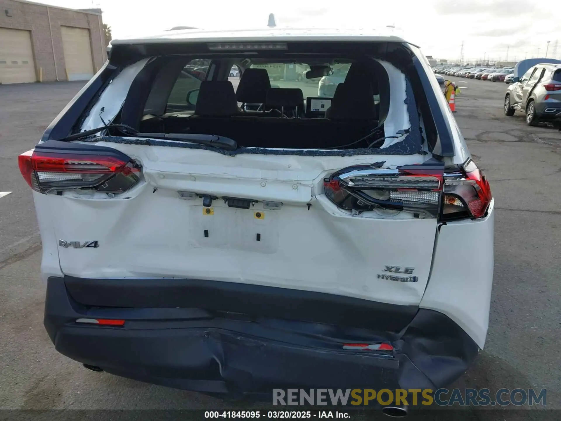 6 Photograph of a damaged car JTMRWRFV3PD205098 TOYOTA RAV4 HYBRID 2023