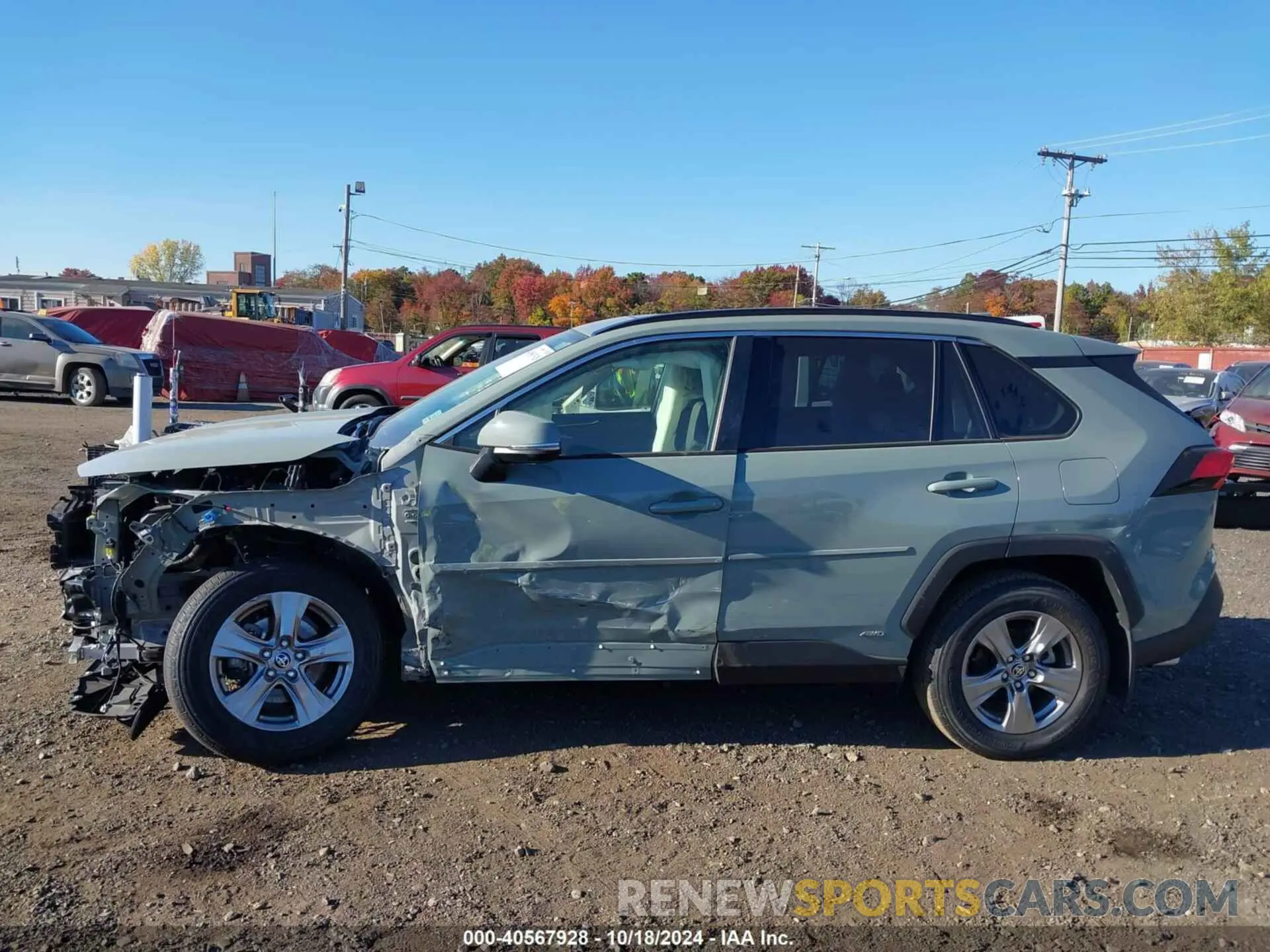 15 Photograph of a damaged car JTMRWRFV3PD207143 TOYOTA RAV4 HYBRID 2023