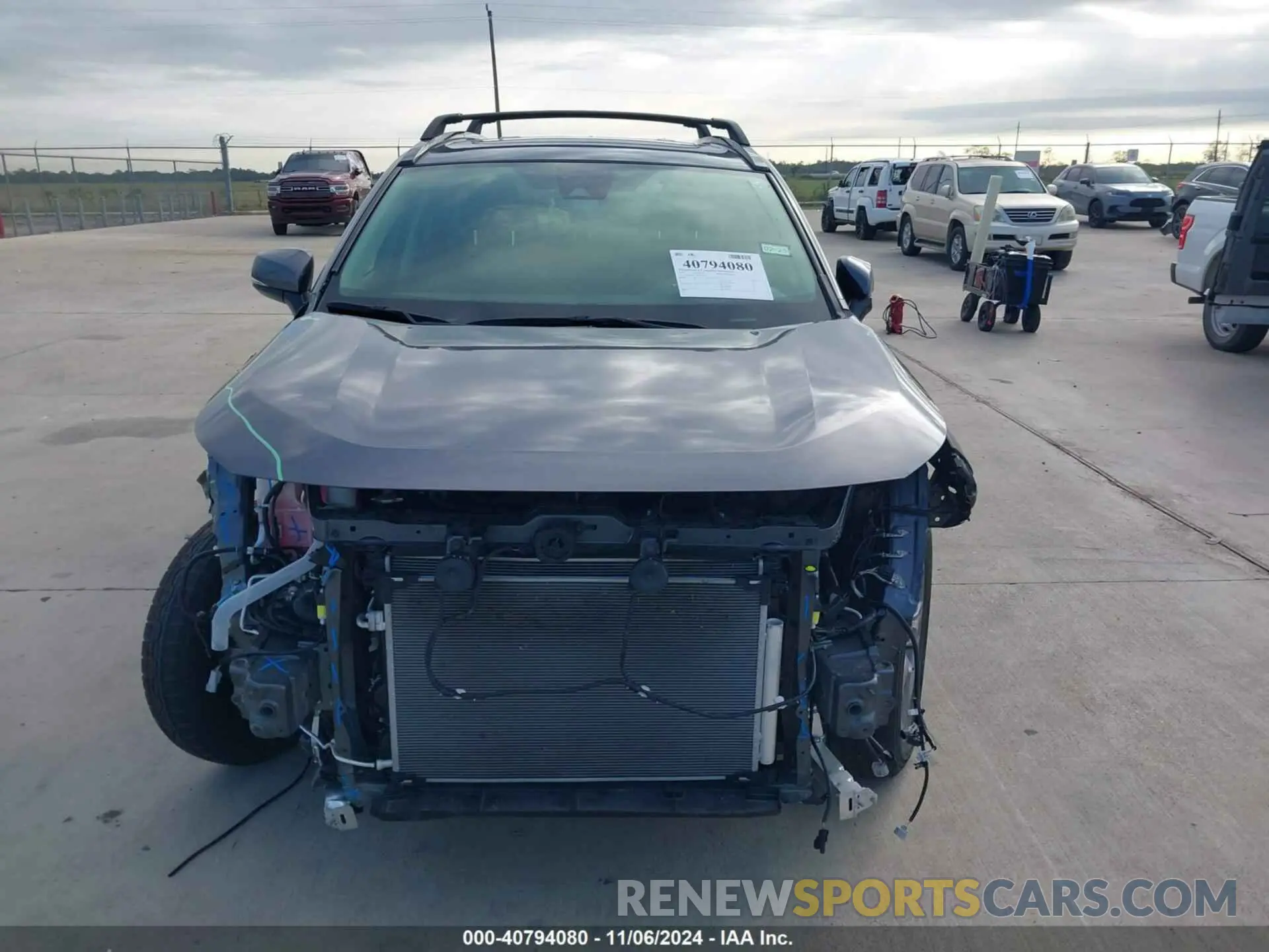 12 Photograph of a damaged car JTMRWRFV6PD170766 TOYOTA RAV4 HYBRID 2023