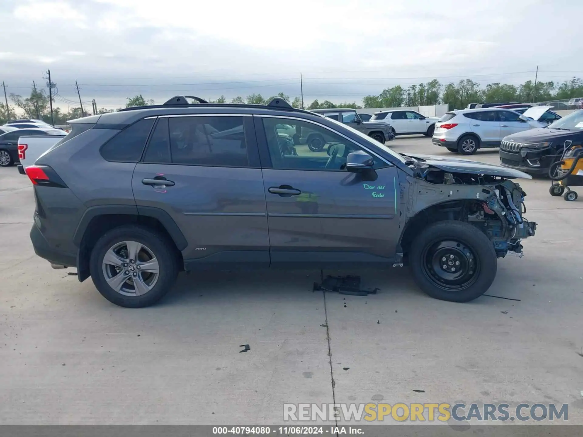 13 Photograph of a damaged car JTMRWRFV6PD170766 TOYOTA RAV4 HYBRID 2023