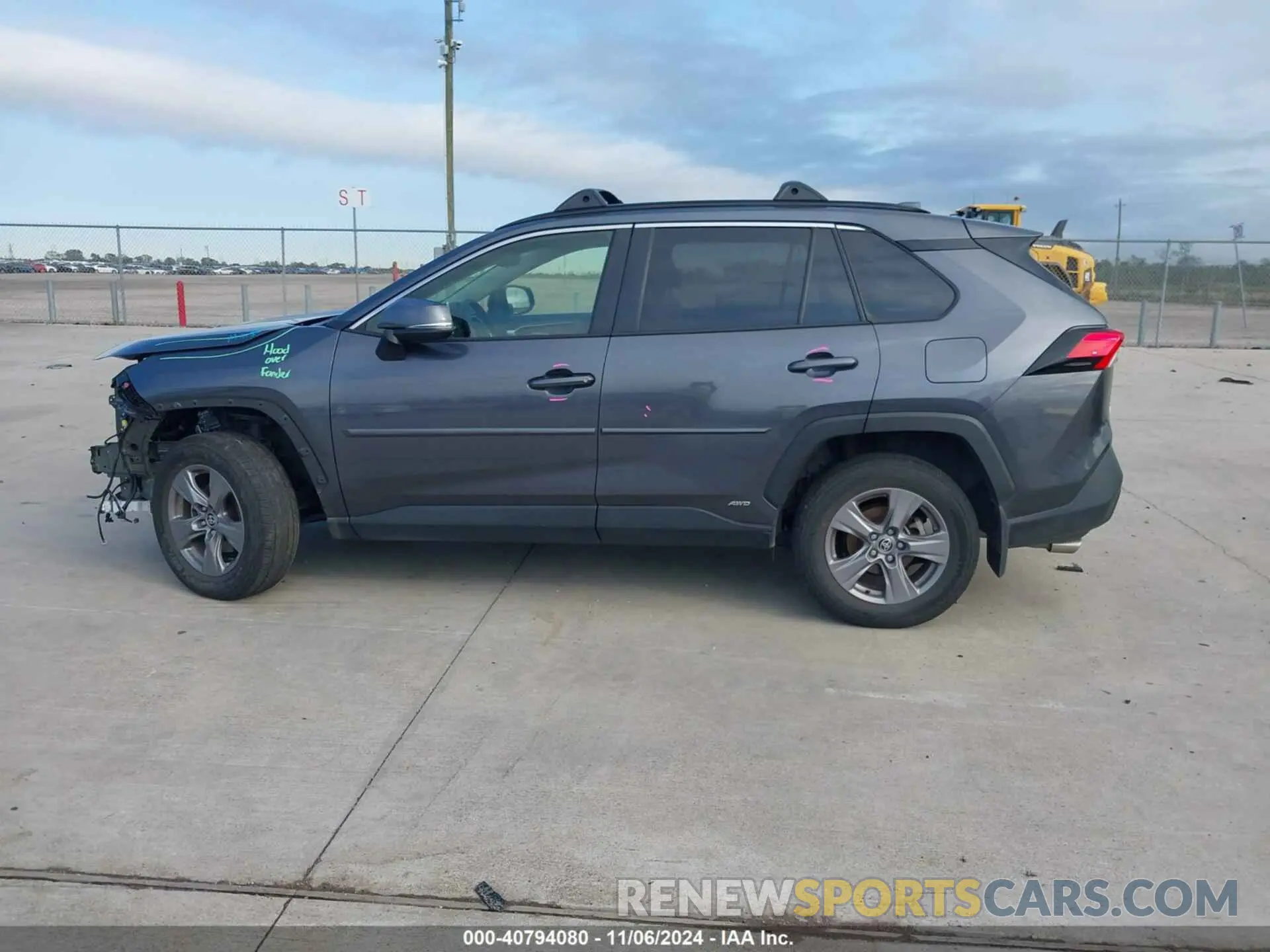 14 Photograph of a damaged car JTMRWRFV6PD170766 TOYOTA RAV4 HYBRID 2023