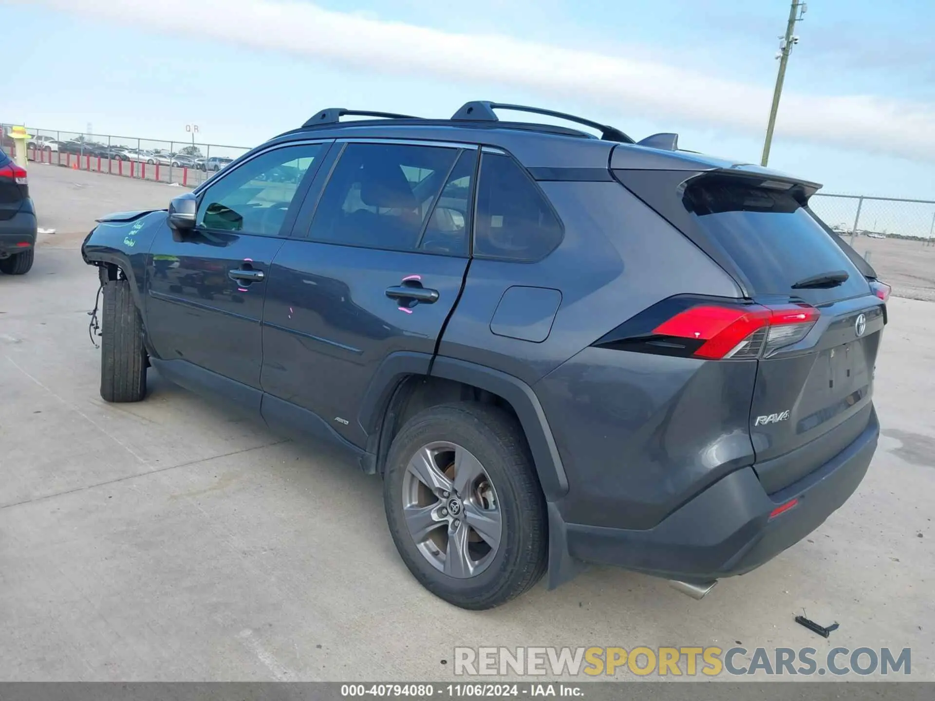 3 Photograph of a damaged car JTMRWRFV6PD170766 TOYOTA RAV4 HYBRID 2023