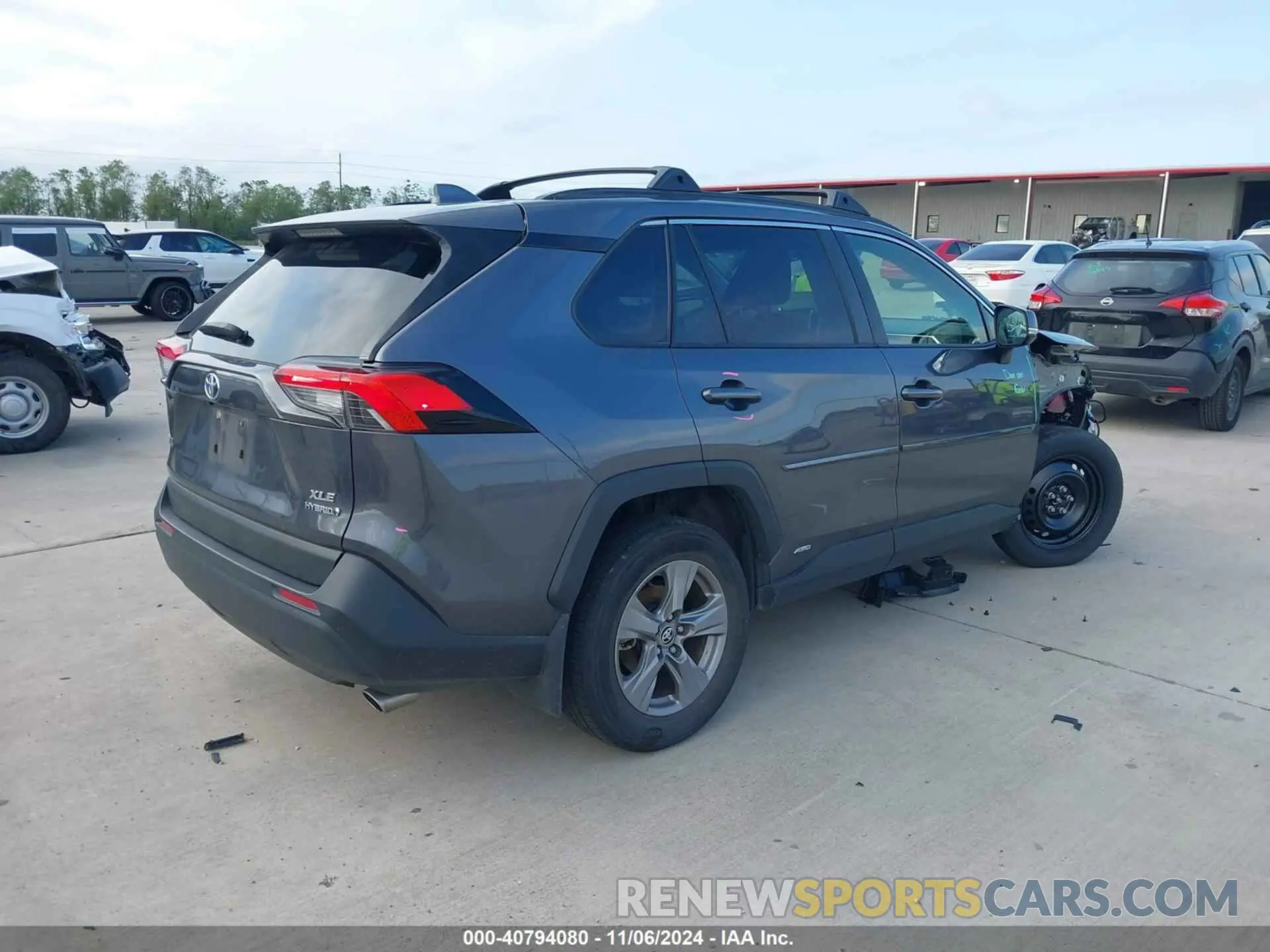 4 Photograph of a damaged car JTMRWRFV6PD170766 TOYOTA RAV4 HYBRID 2023