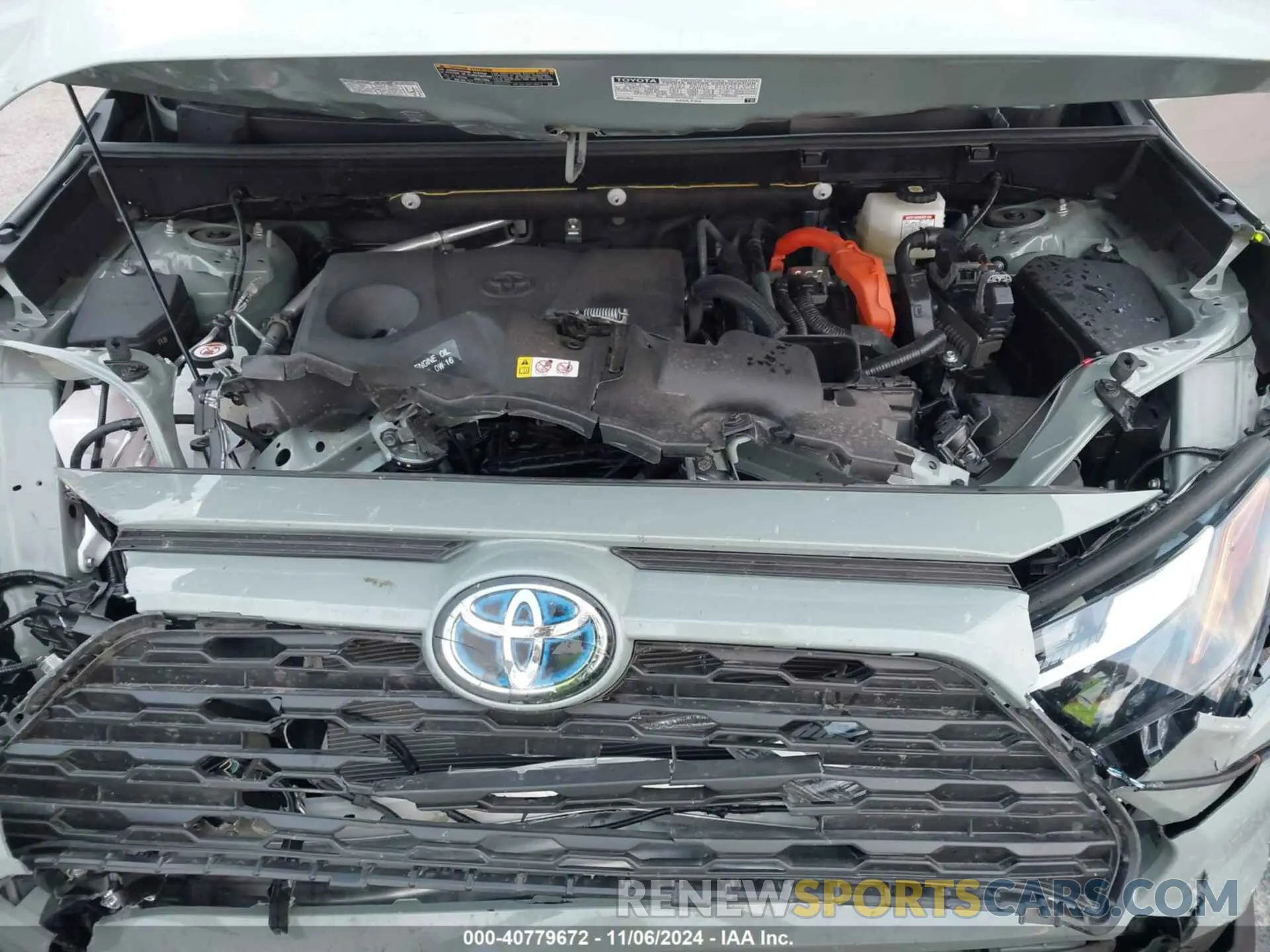 10 Photograph of a damaged car JTMRWRFV9PD196505 TOYOTA RAV4 HYBRID 2023