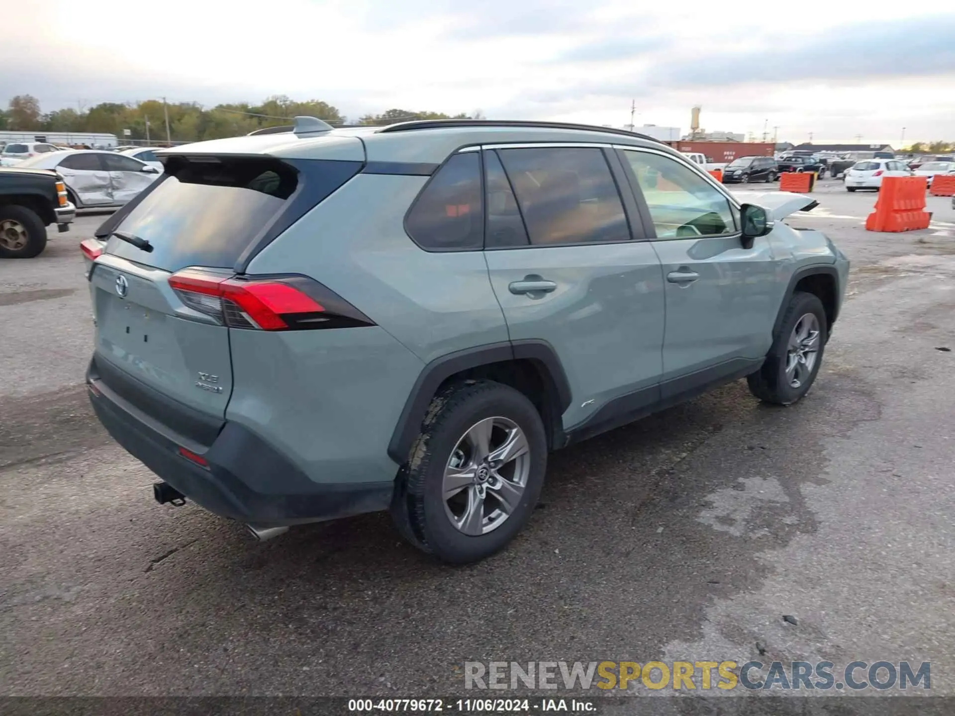 4 Photograph of a damaged car JTMRWRFV9PD196505 TOYOTA RAV4 HYBRID 2023