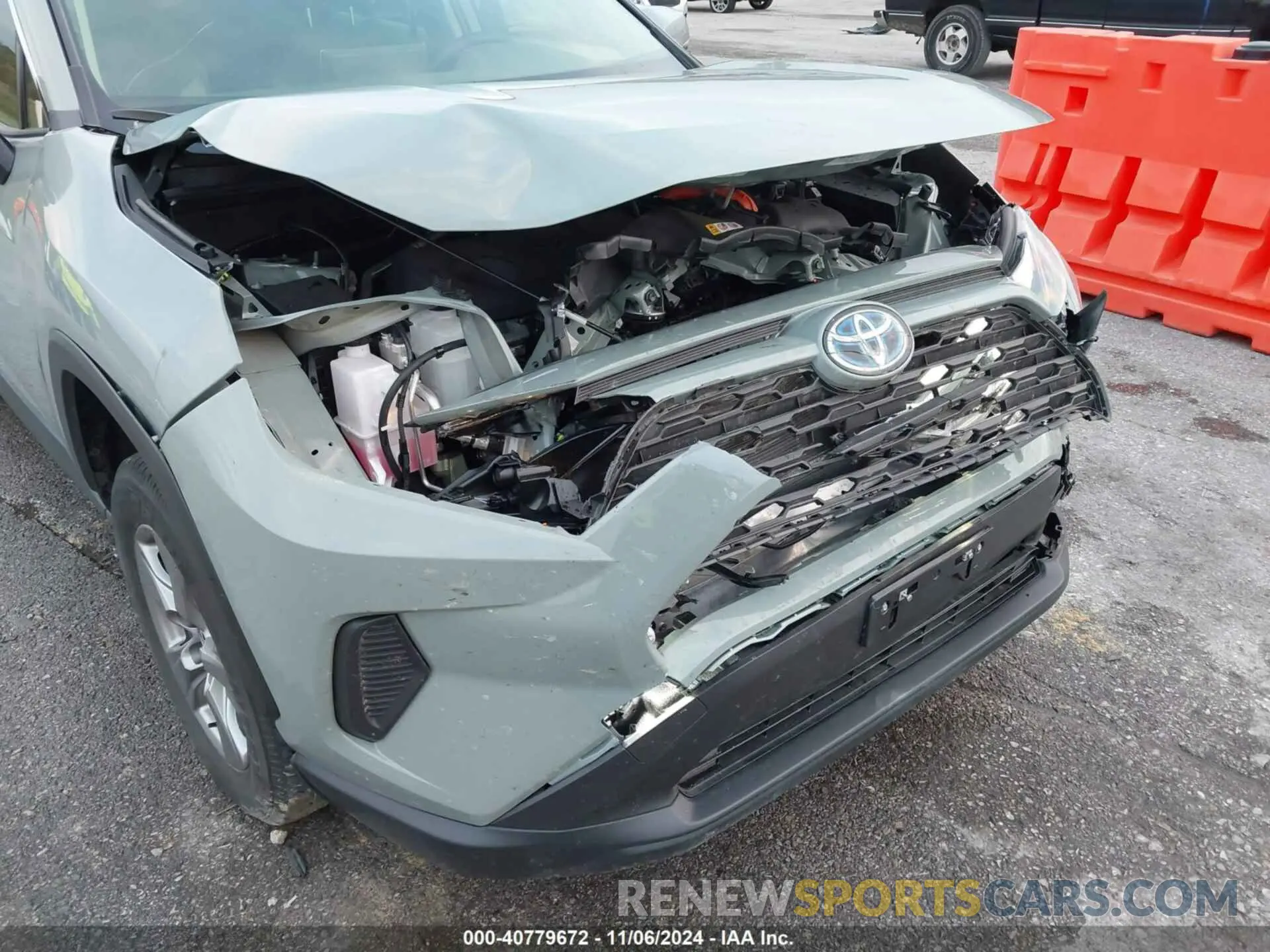 6 Photograph of a damaged car JTMRWRFV9PD196505 TOYOTA RAV4 HYBRID 2023