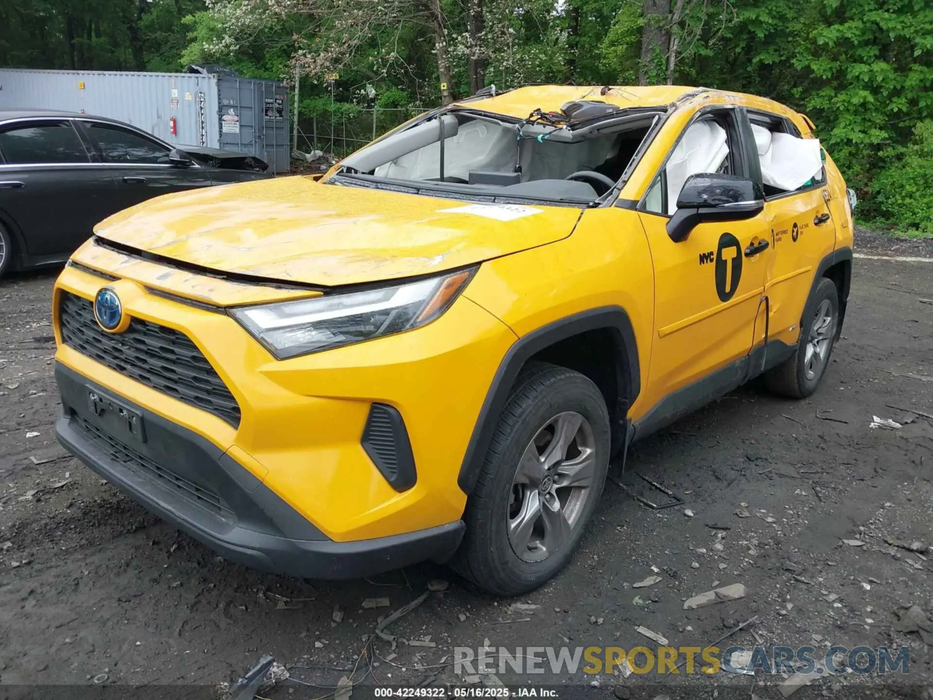 2 Photograph of a damaged car JTMRWRFVXPJ057386 TOYOTA RAV4 HYBRID 2023