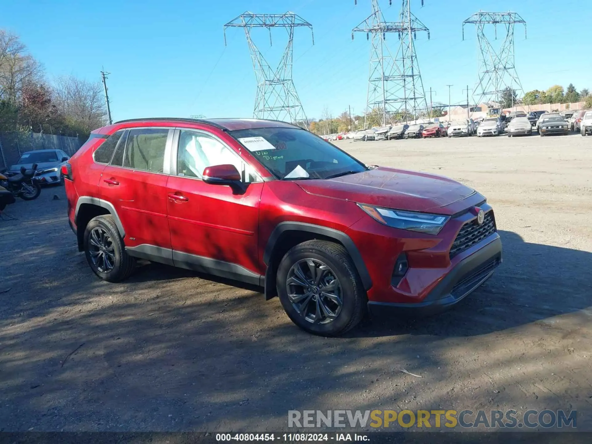 1 Photograph of a damaged car 2T3B6RFV1RW057055 TOYOTA RAV4 HYBRID 2024