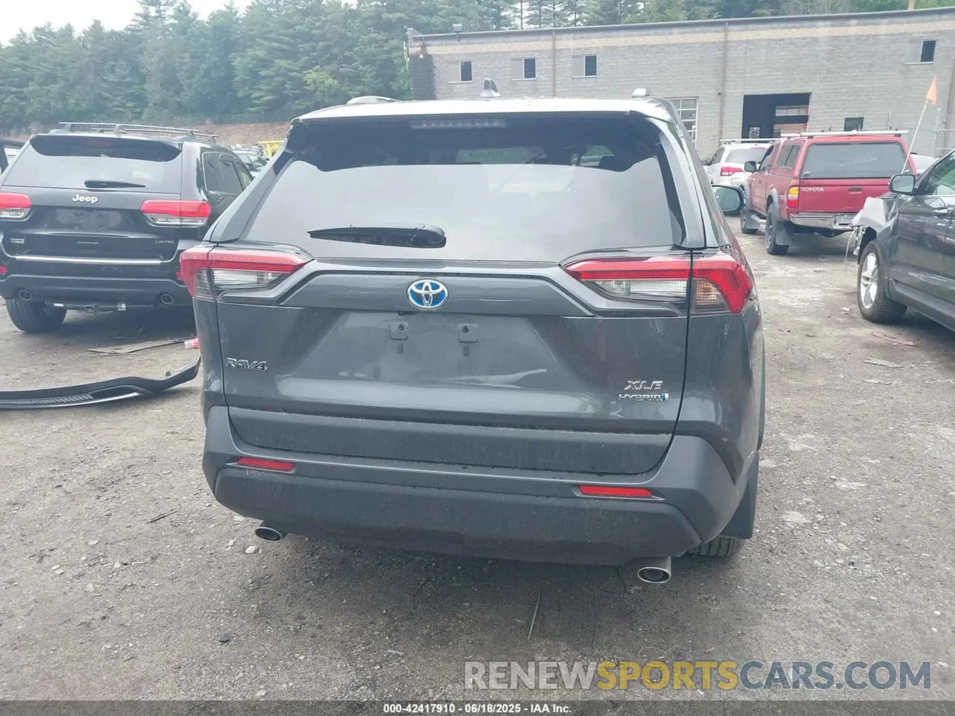 15 Фотография поврежденного автомобиля 2T3B6RFV1RW077600 TOYOTA RAV4 HYBRID 2024