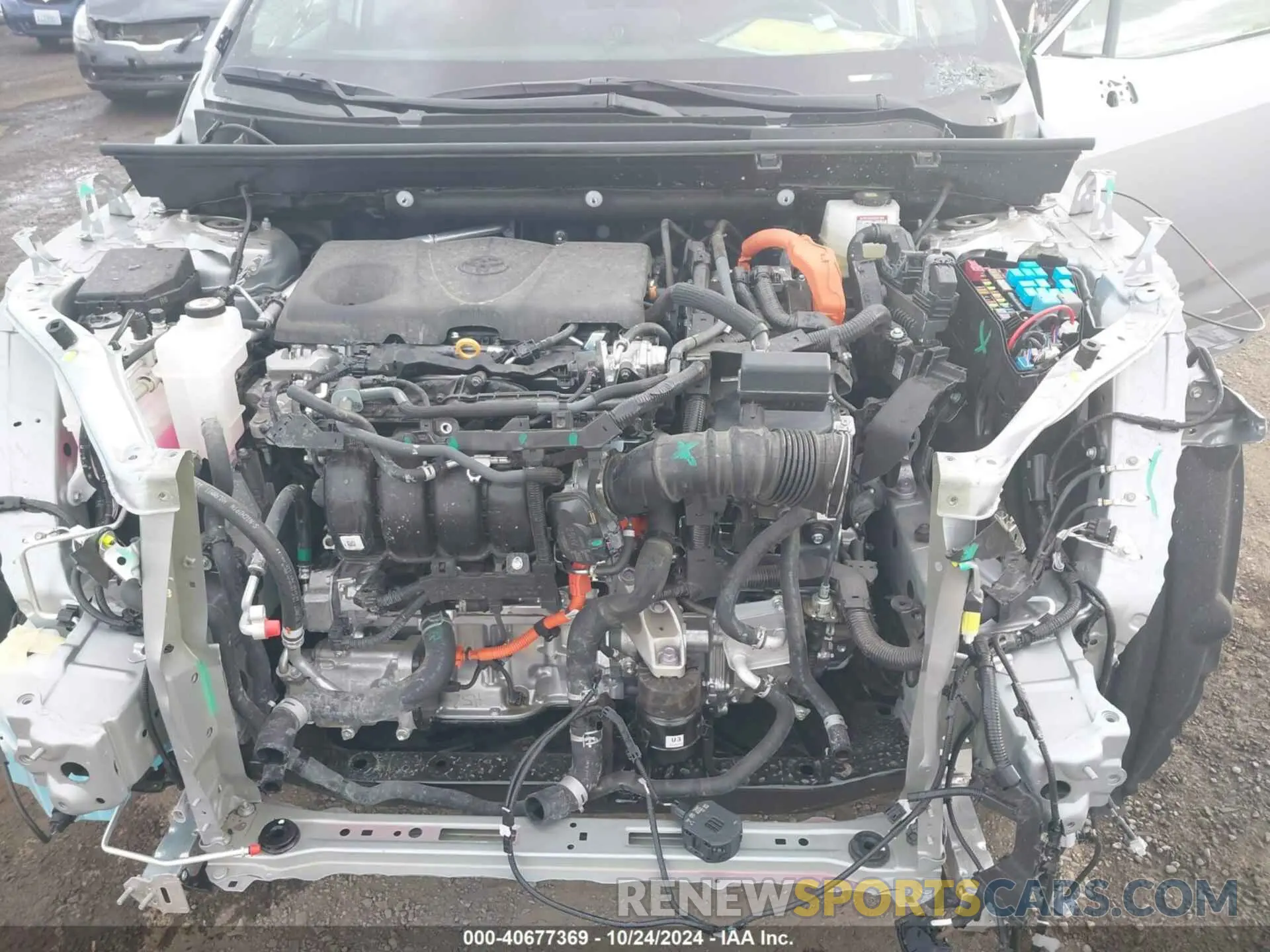 10 Фотография поврежденного автомобиля 2T3B6RFV3RW074116 TOYOTA RAV4 HYBRID 2024