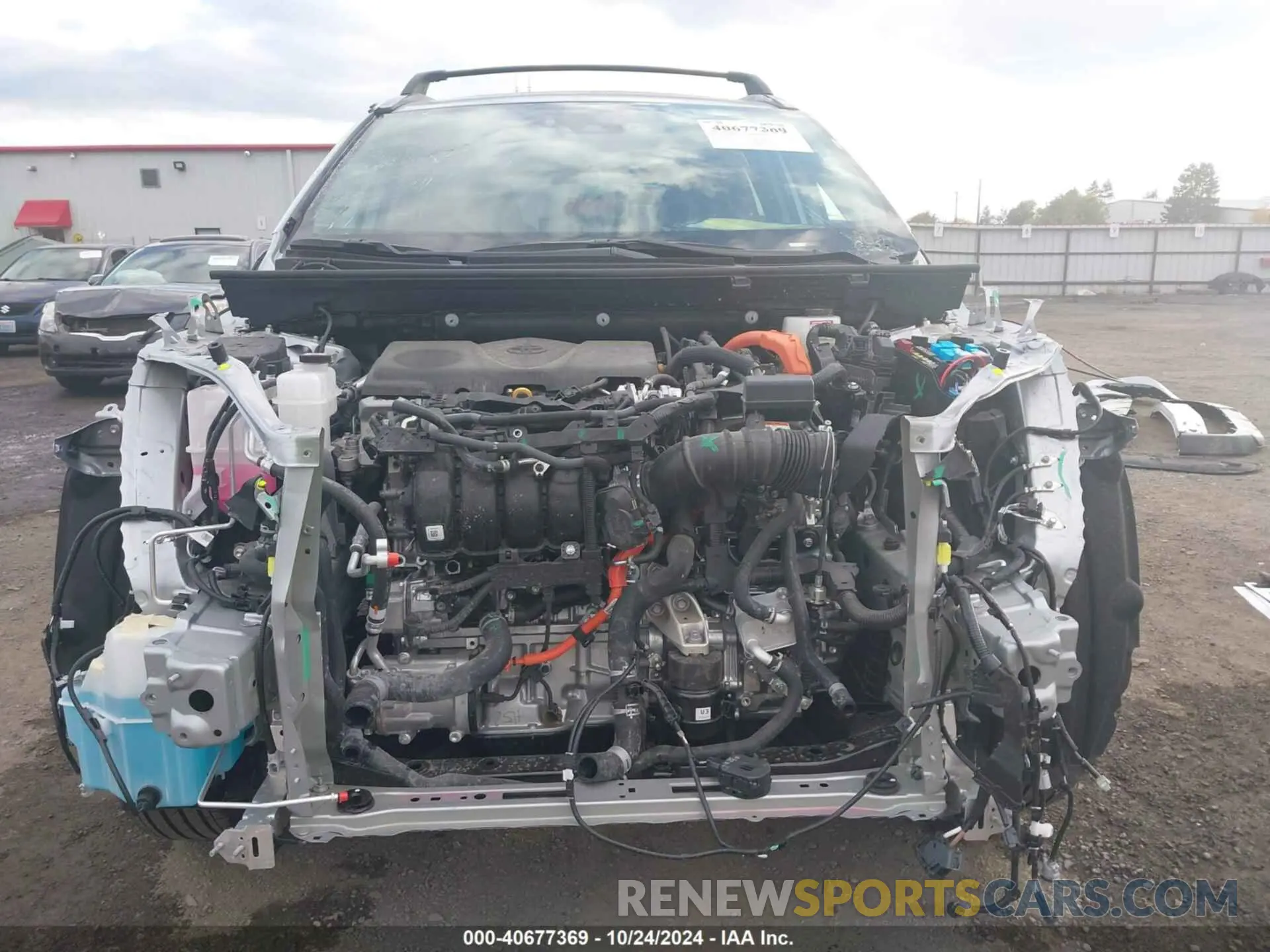 6 Фотография поврежденного автомобиля 2T3B6RFV3RW074116 TOYOTA RAV4 HYBRID 2024