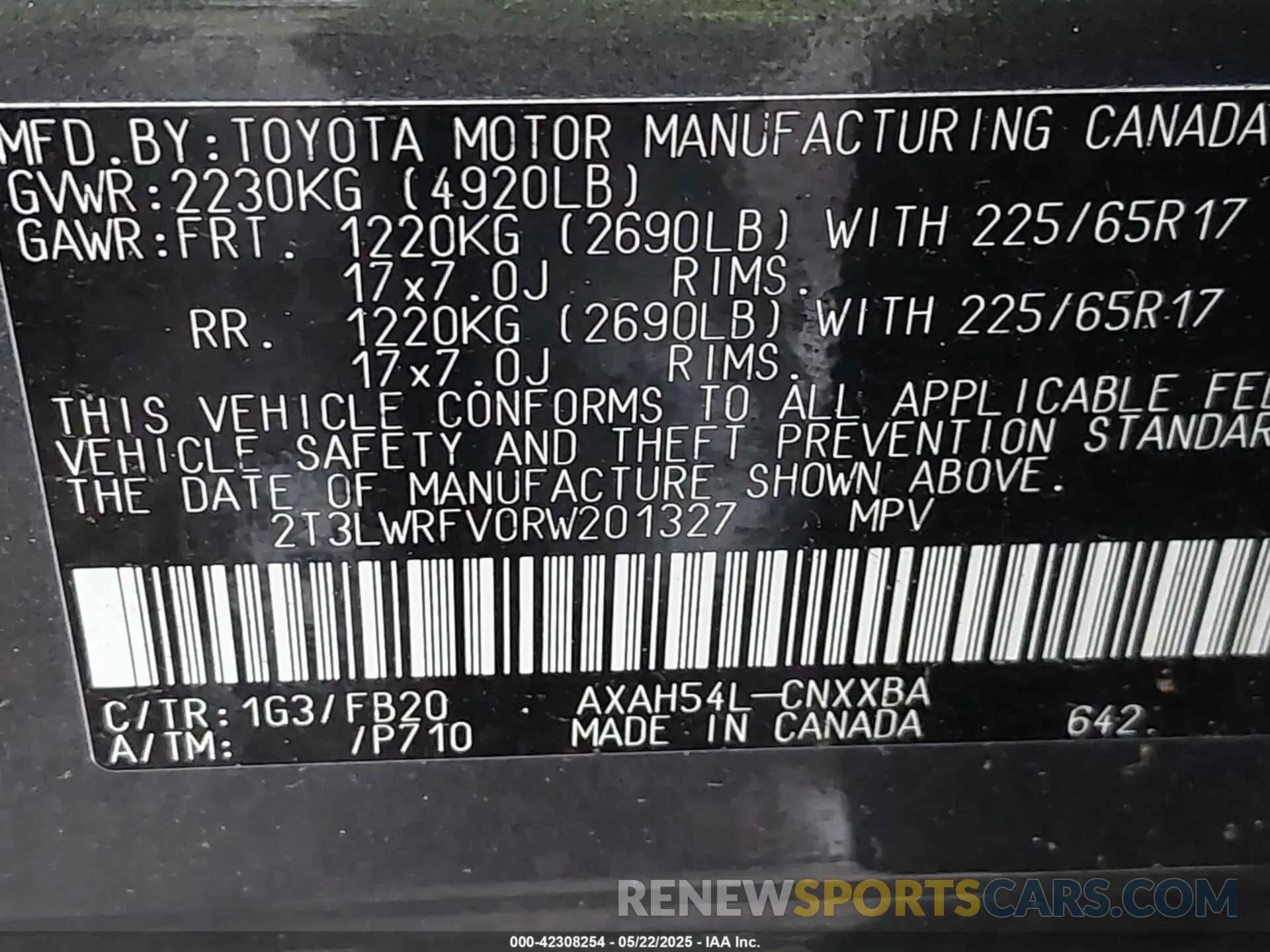 9 Фотография поврежденного автомобиля 2T3LWRFV0RW201327 TOYOTA RAV4 HYBRID 2024