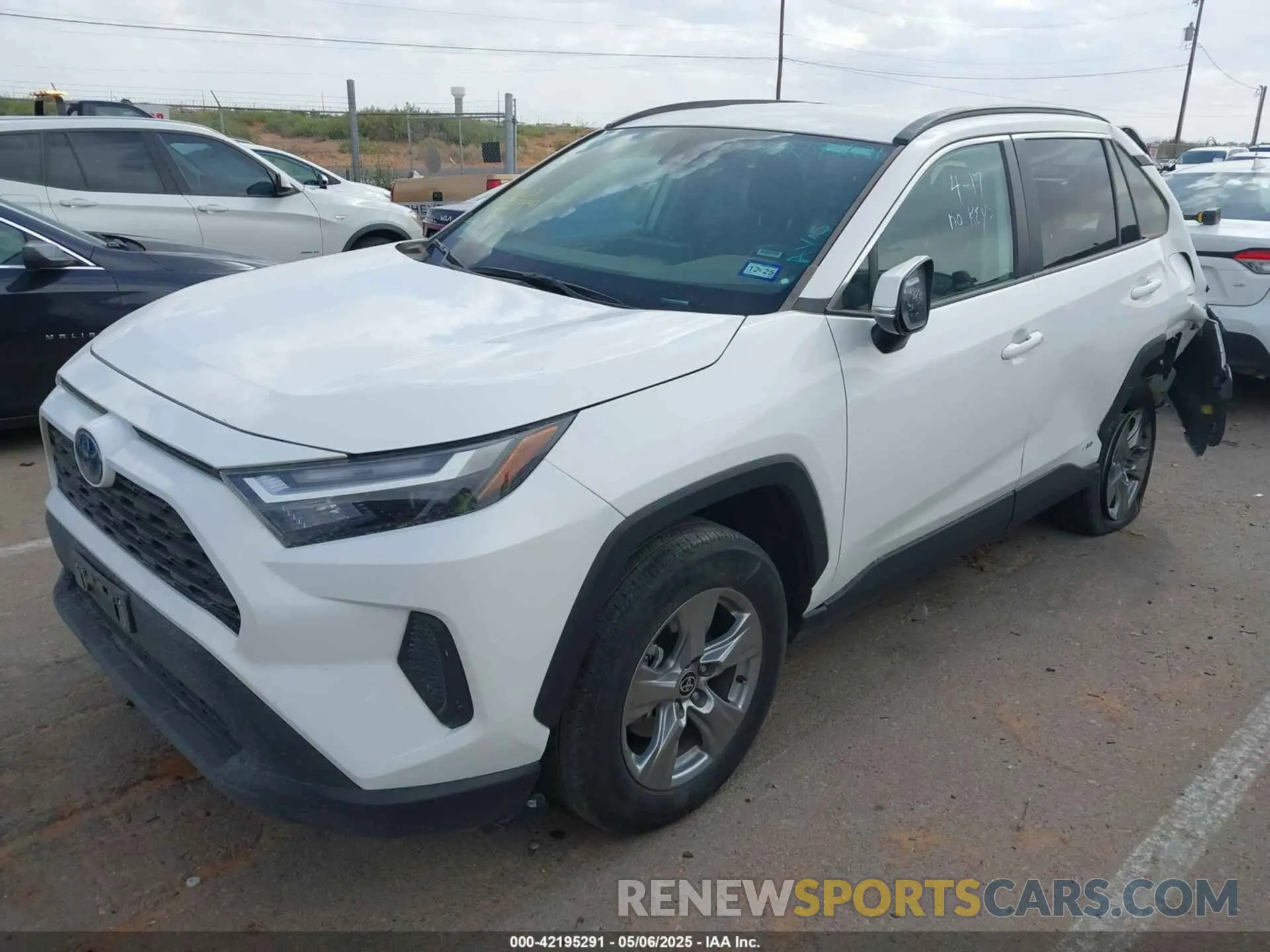 2 Фотография поврежденного автомобиля 2T3RWRFV1RW199646 TOYOTA RAV4 HYBRID 2024