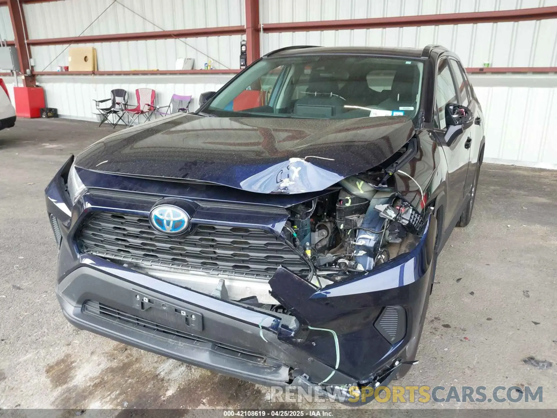 6 Photograph of a damaged car 2T3RWRFV1RW248876 TOYOTA RAV4 HYBRID 2024
