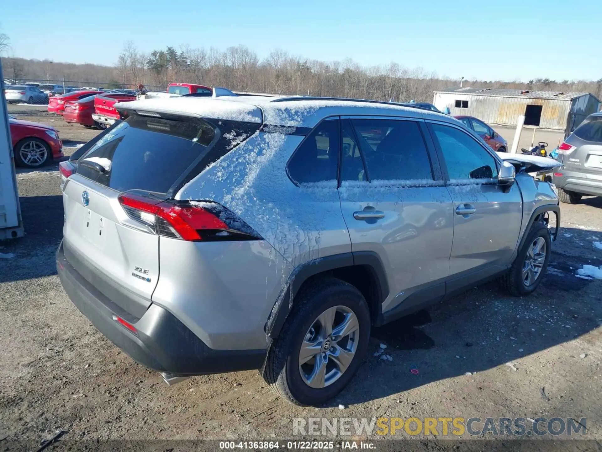 4 Photograph of a damaged car 2T3RWRFV4RW238732 TOYOTA RAV4 HYBRID 2024