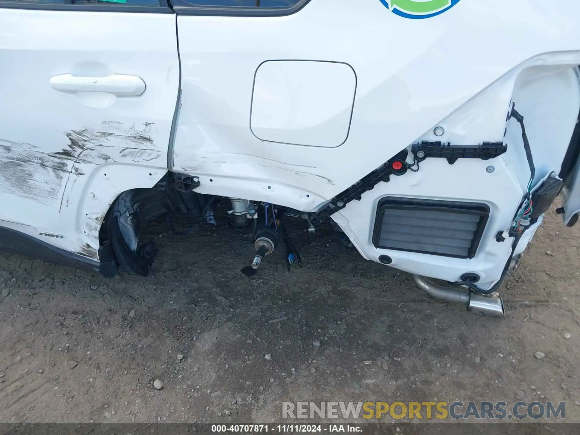 6 Photograph of a damaged car 2T3RWRFV5RW226055 TOYOTA RAV4 HYBRID 2024
