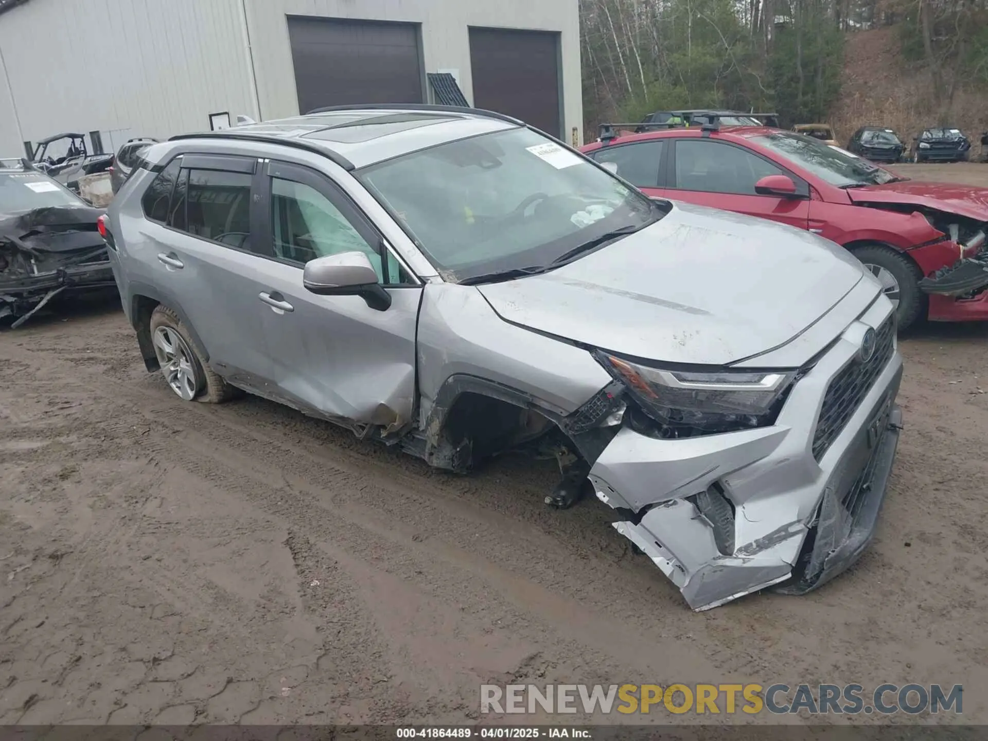 1 Photograph of a damaged car 2T3RWRFVXRW237875 TOYOTA RAV4 HYBRID 2024