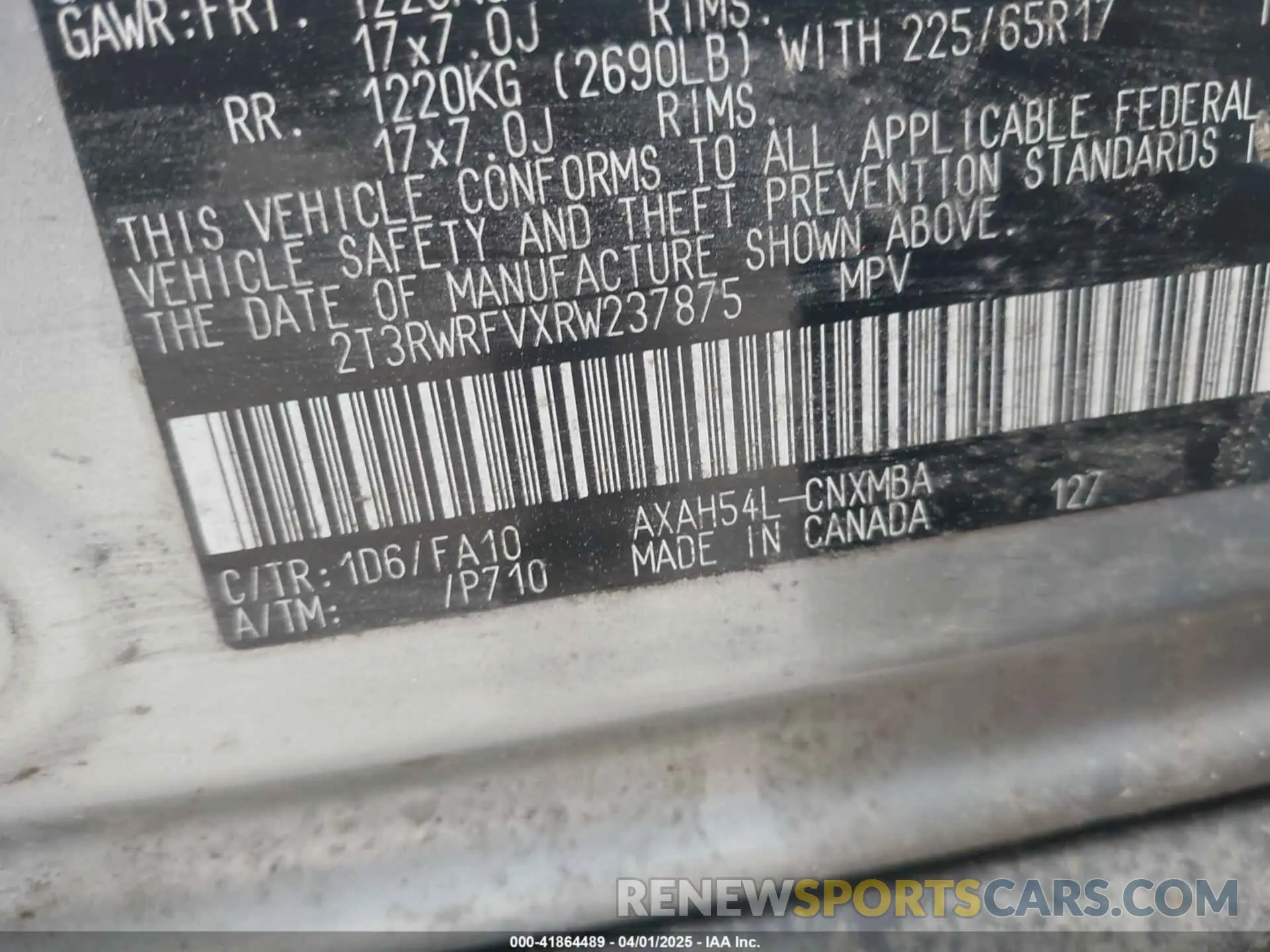 9 Photograph of a damaged car 2T3RWRFVXRW237875 TOYOTA RAV4 HYBRID 2024