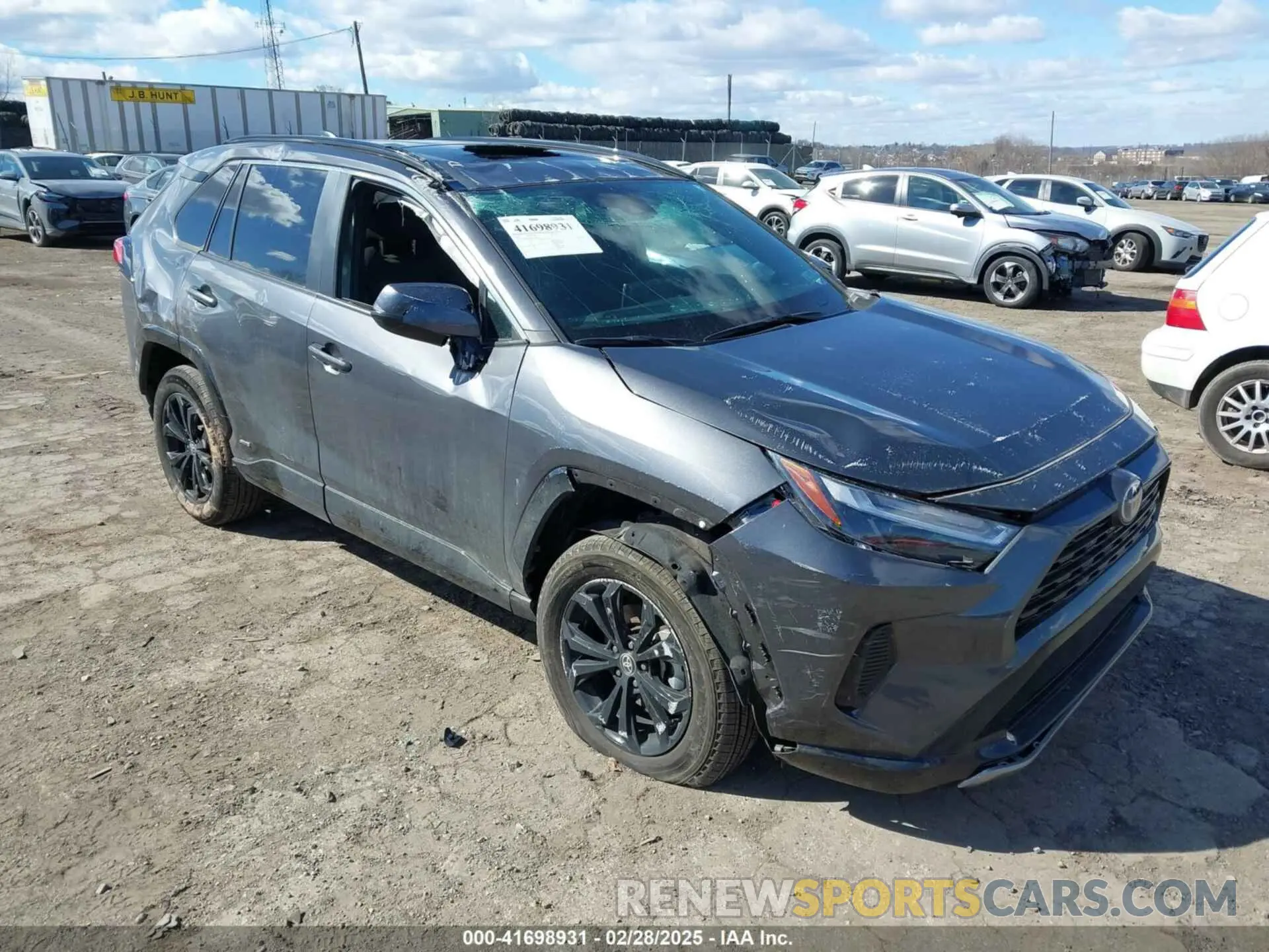 1 Photograph of a damaged car 2T3T6RFV0RW051283 TOYOTA RAV4 HYBRID 2024
