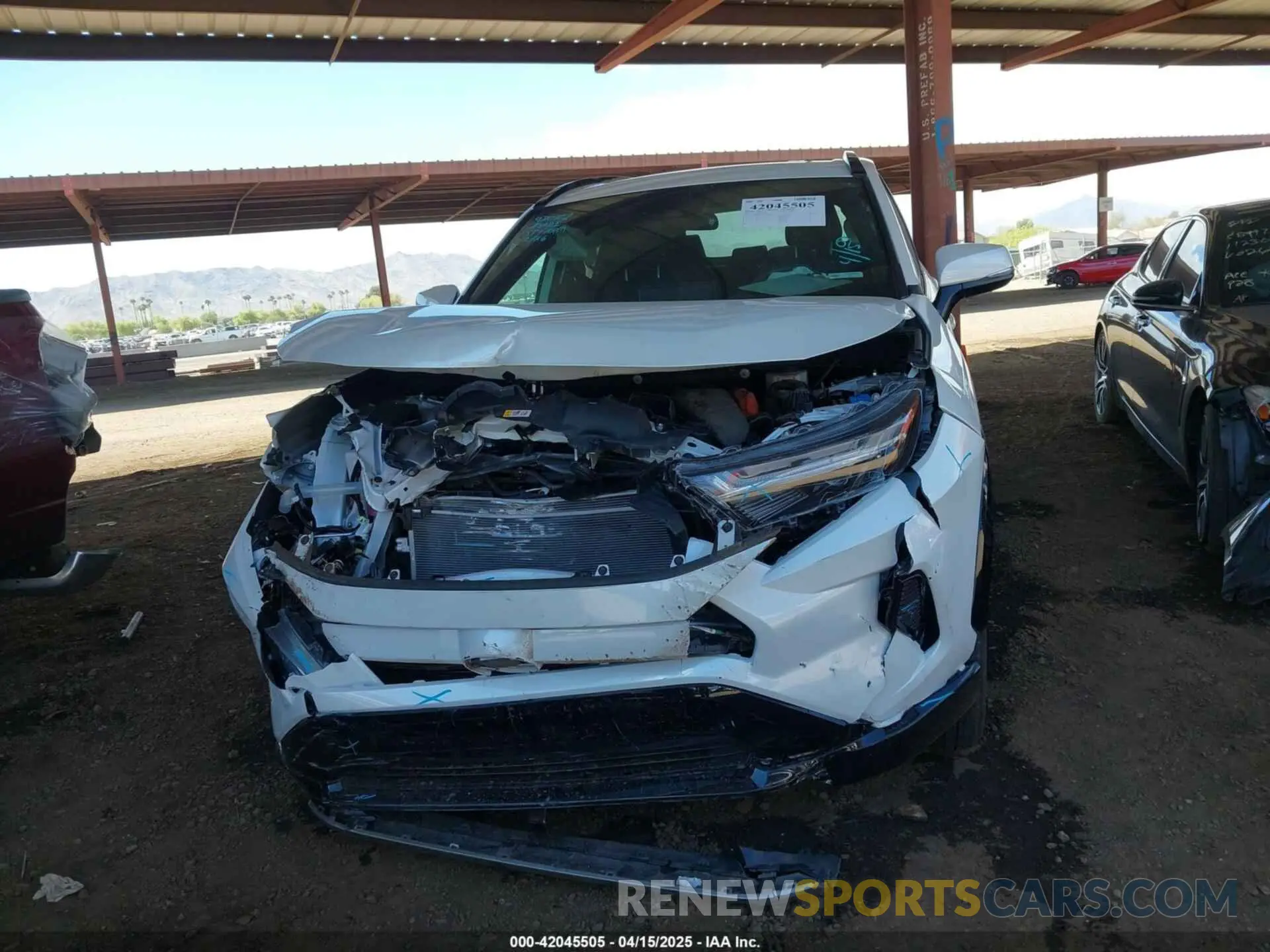 6 Фотография поврежденного автомобиля 2T3T6RFV6RW061168 TOYOTA RAV4 HYBRID 2024