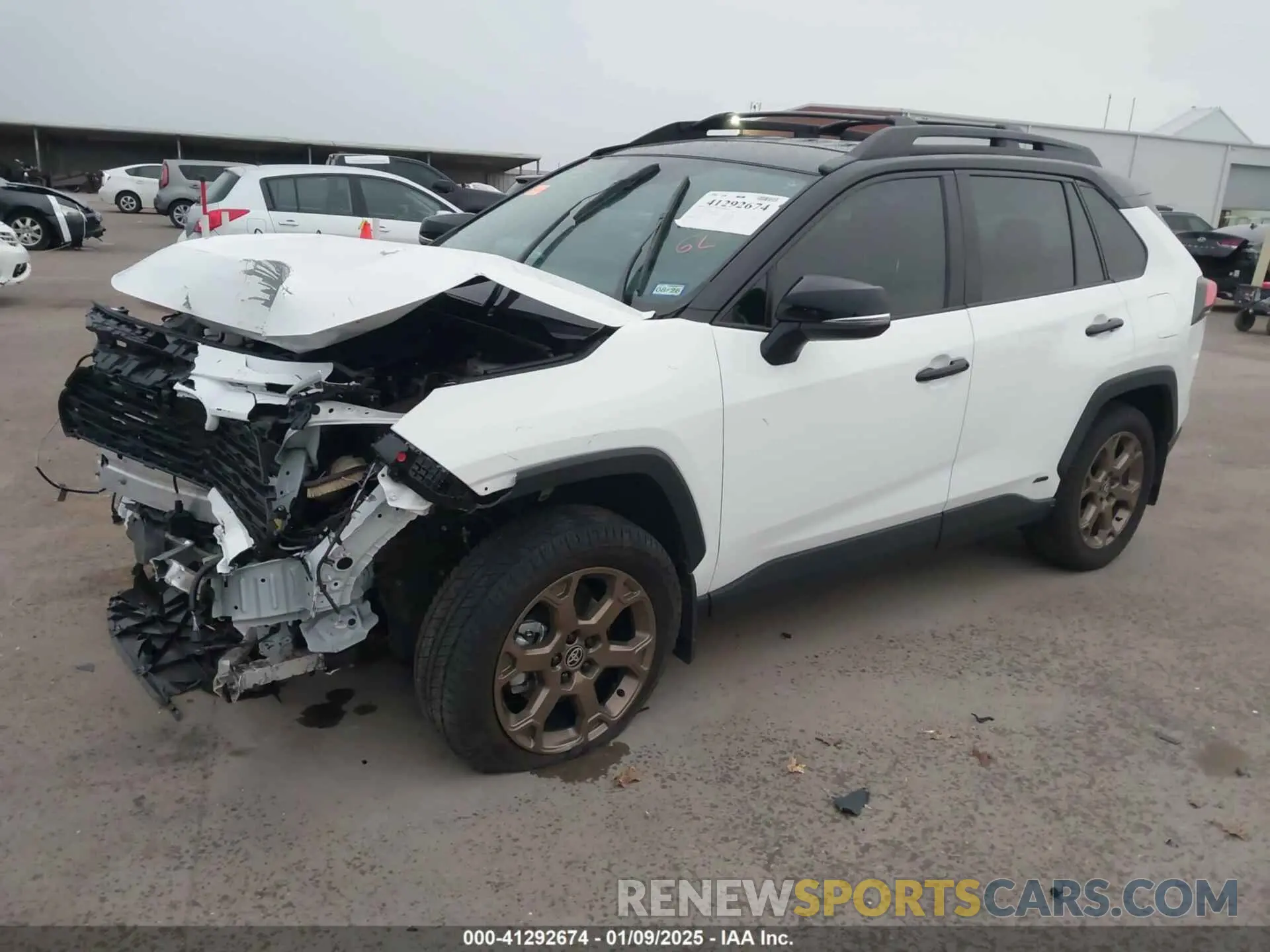 2 Photograph of a damaged car 2T3UWRFV6RW235390 TOYOTA RAV4 HYBRID 2024