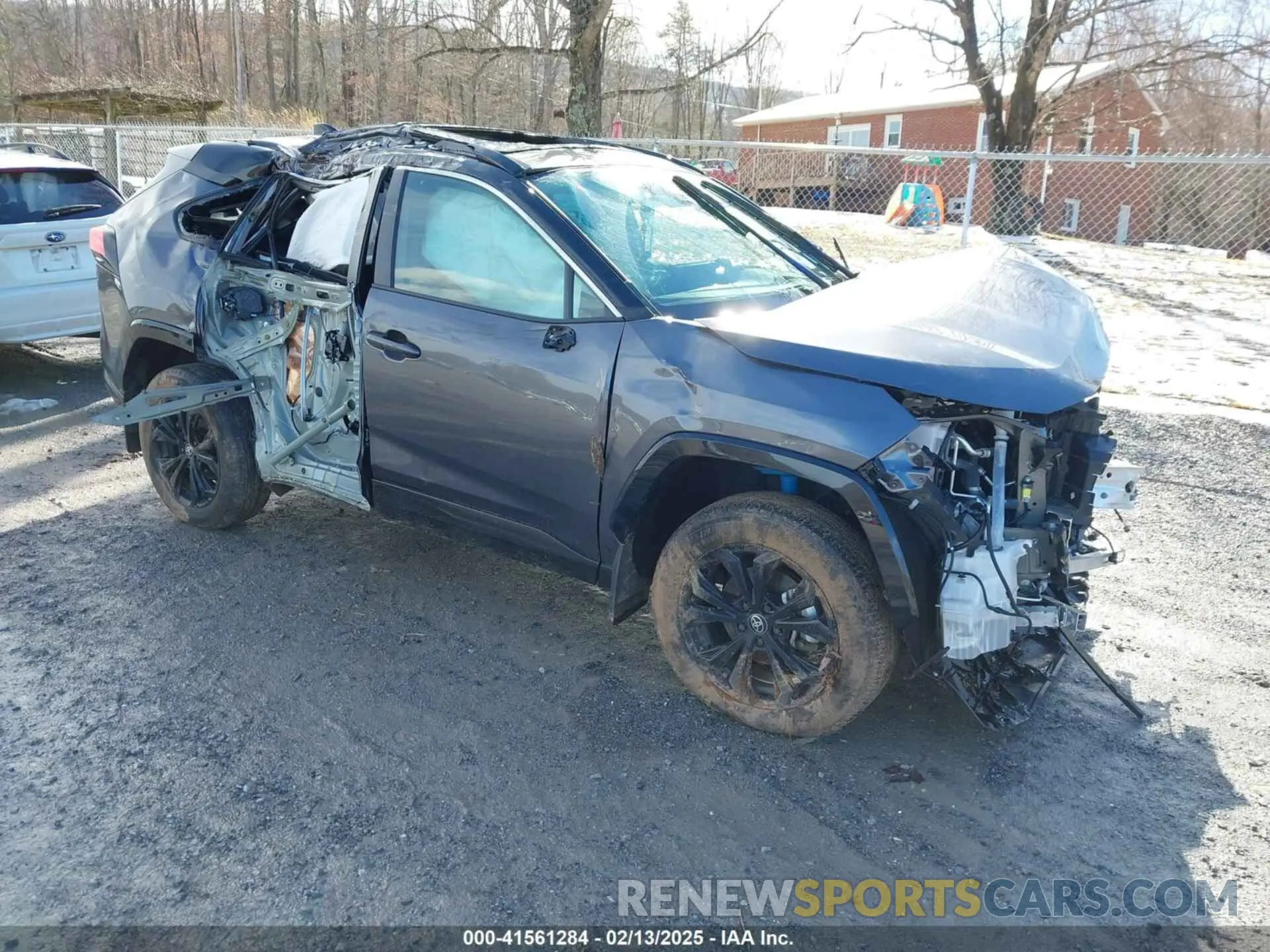 1 Photograph of a damaged car 4T3E6RFV6RU144463 TOYOTA RAV4 HYBRID 2024