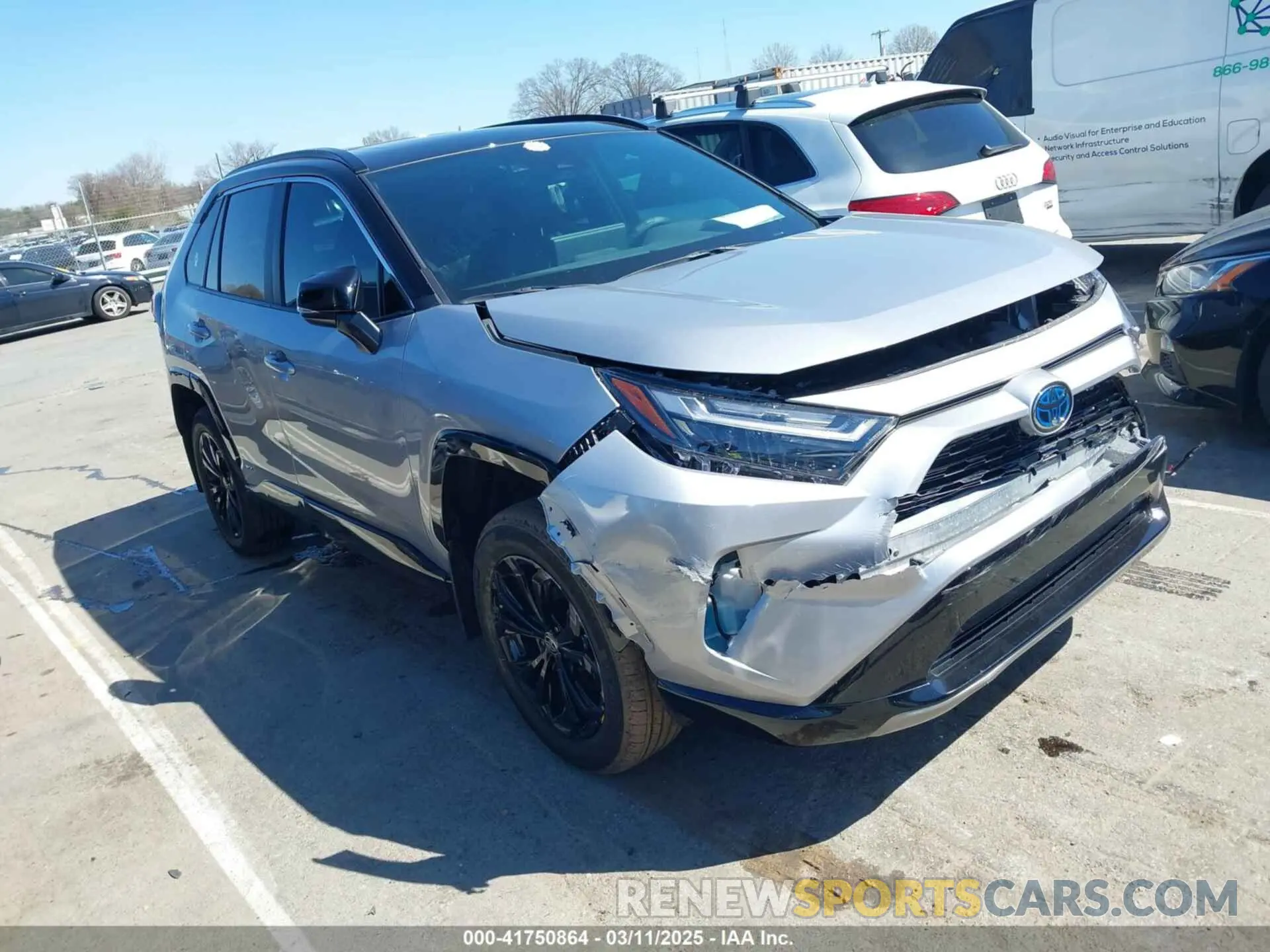 1 Фотография поврежденного автомобиля 4T3E6RFV7RU168500 TOYOTA RAV4 HYBRID 2024
