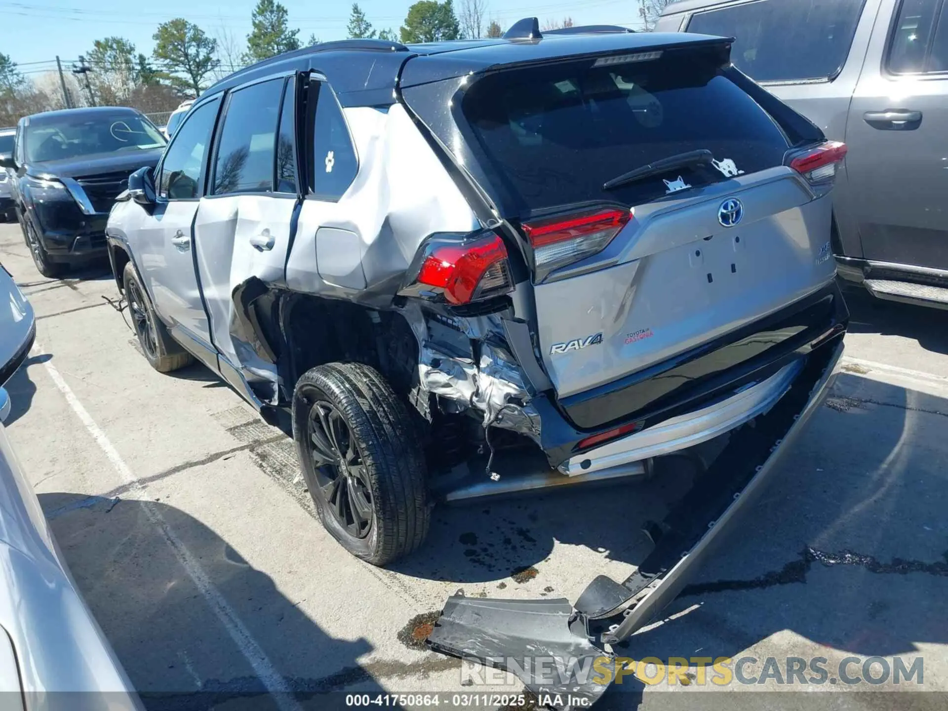 3 Фотография поврежденного автомобиля 4T3E6RFV7RU168500 TOYOTA RAV4 HYBRID 2024