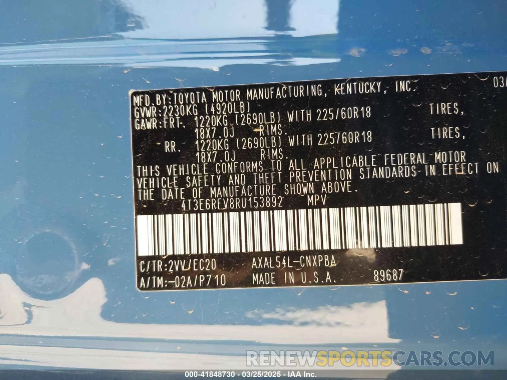9 Фотография поврежденного автомобиля 4T3E6RFV8RU153892 TOYOTA RAV4 HYBRID 2024