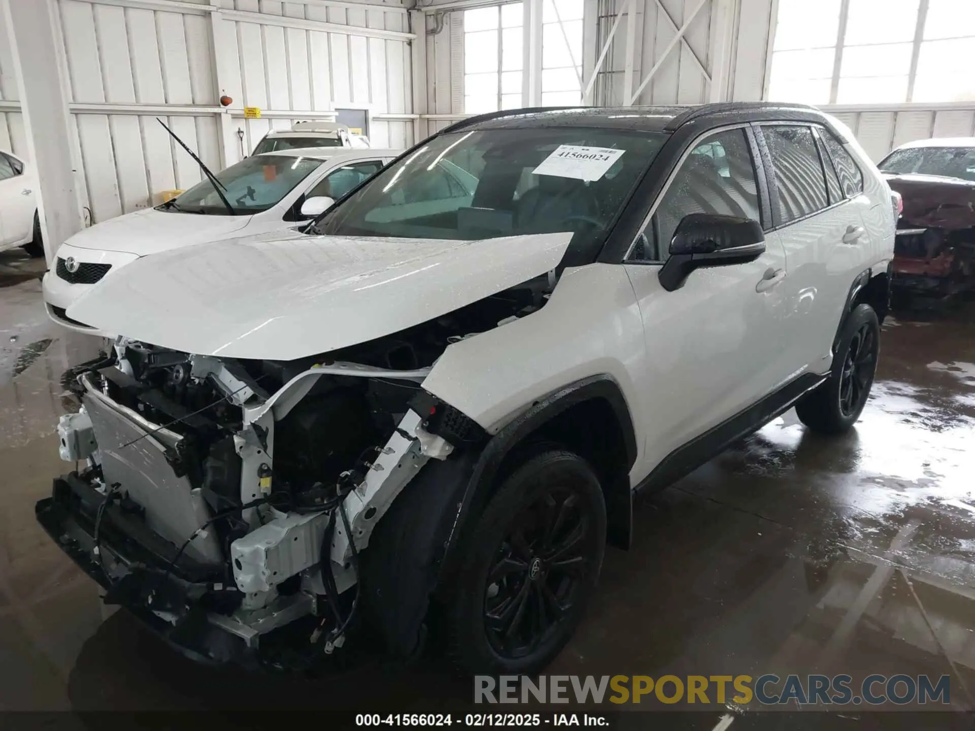 2 Photograph of a damaged car 4T3E6RFV9RU169387 TOYOTA RAV4 HYBRID 2024