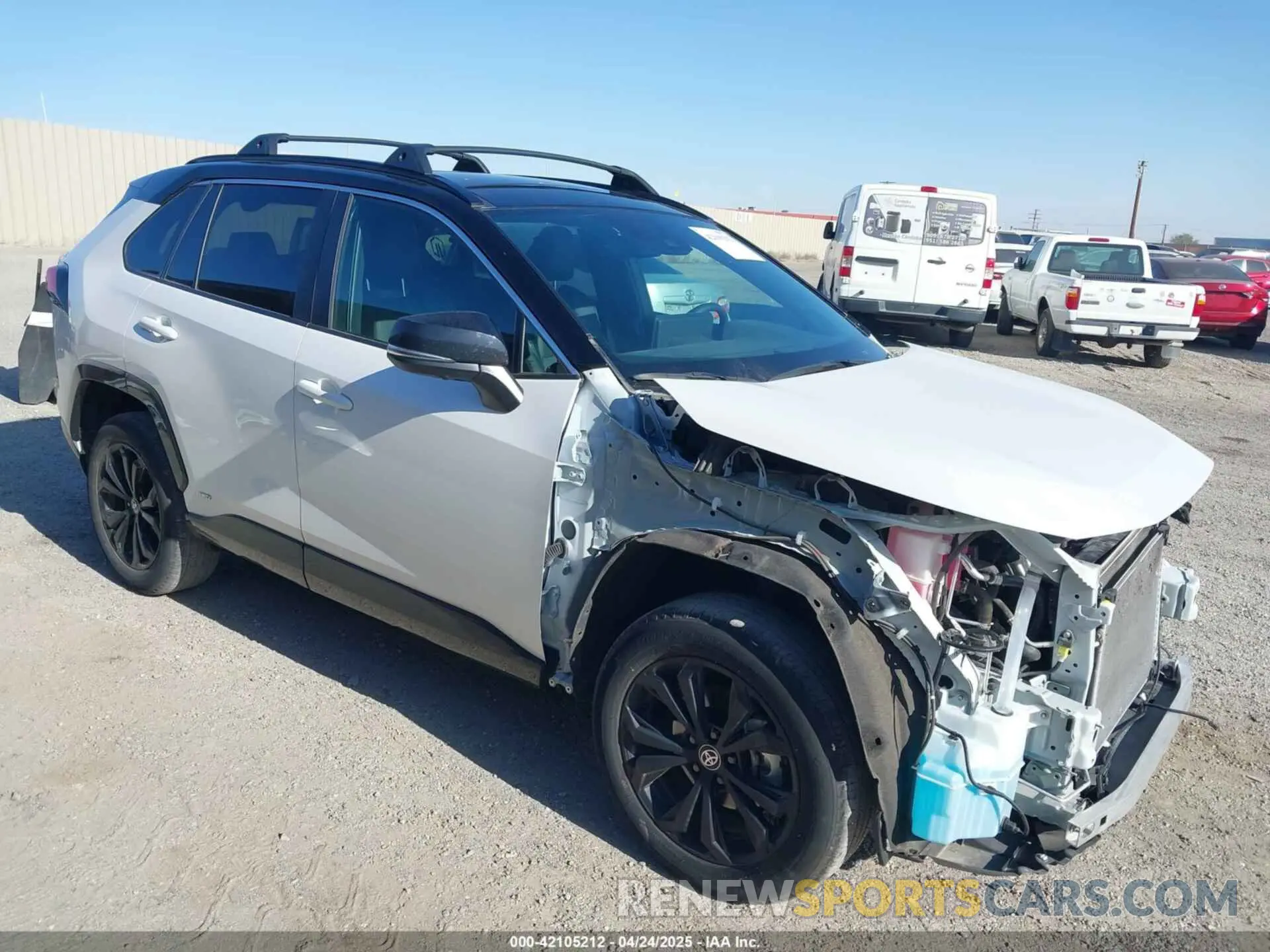 1 Photograph of a damaged car 4T3E6RFVXRU149410 TOYOTA RAV4 HYBRID 2024