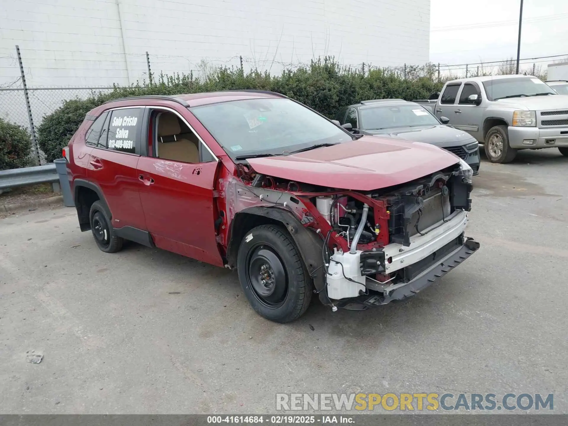 1 Photograph of a damaged car 4T3LWRFV7RU136279 TOYOTA RAV4 HYBRID 2024