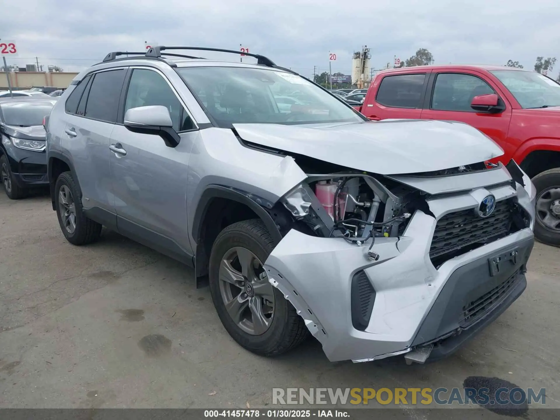 1 Фотография поврежденного автомобиля 4T3MWRFV1RU133124 TOYOTA RAV4 HYBRID 2024