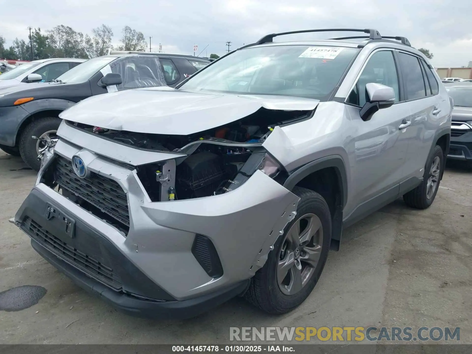 2 Фотография поврежденного автомобиля 4T3MWRFV1RU133124 TOYOTA RAV4 HYBRID 2024