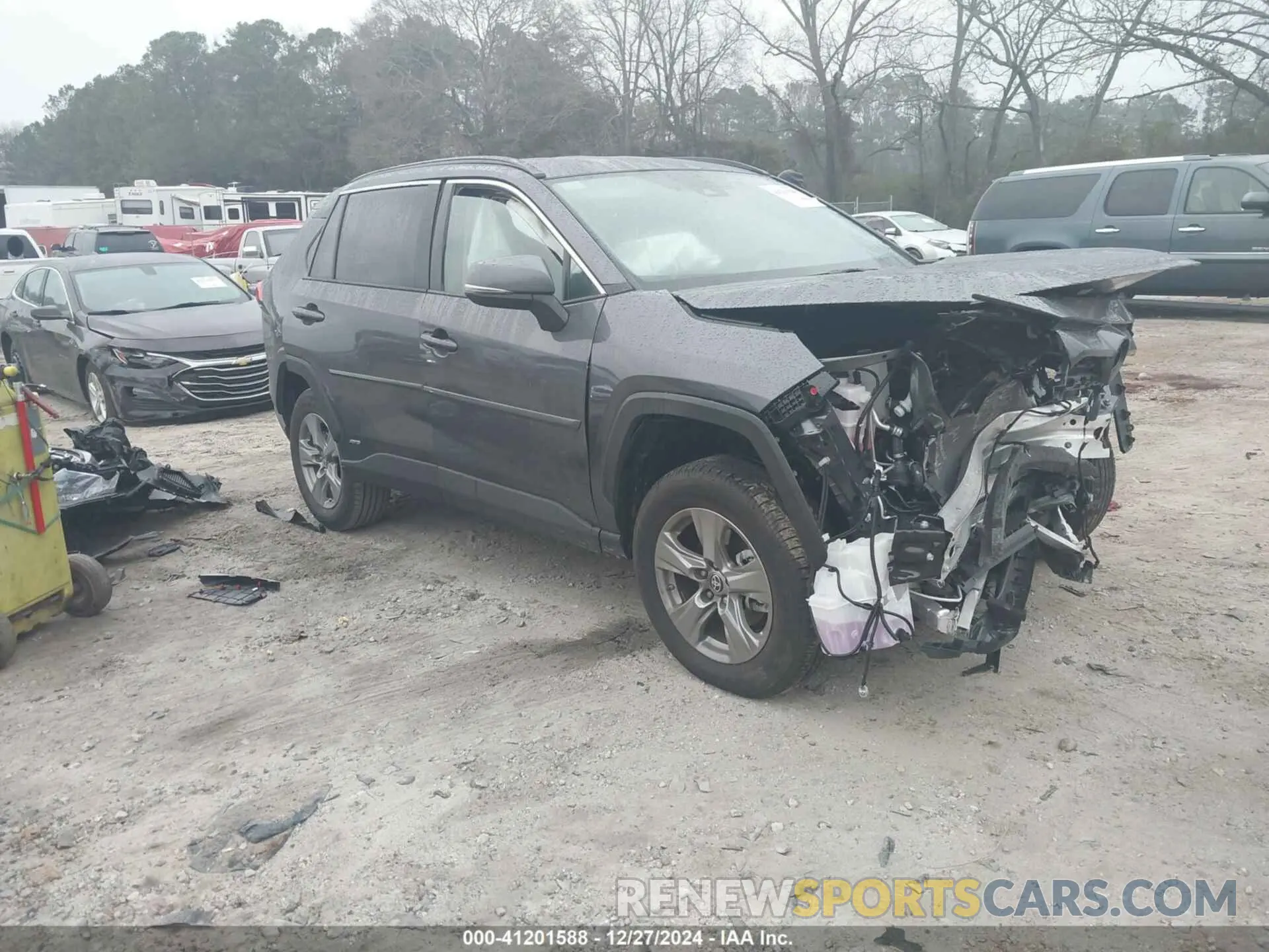 1 Photograph of a damaged car 4T3MWRFV8RU157551 TOYOTA RAV4 HYBRID 2024
