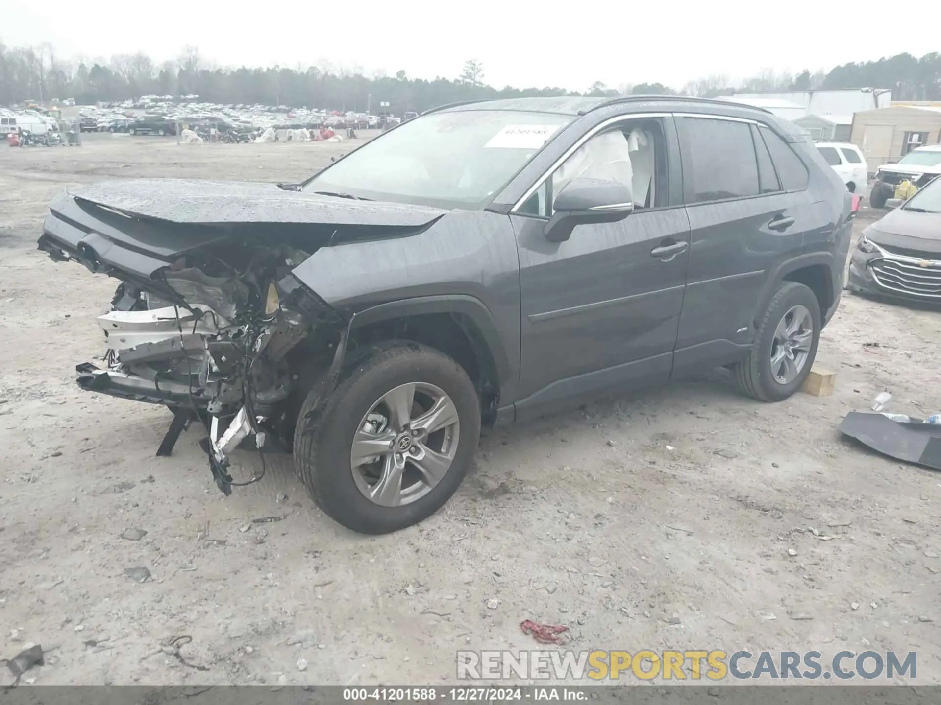 2 Photograph of a damaged car 4T3MWRFV8RU157551 TOYOTA RAV4 HYBRID 2024