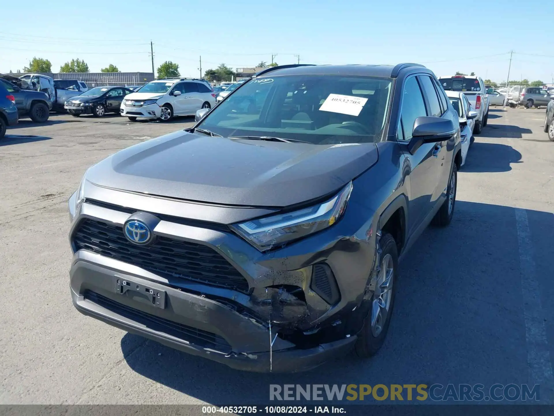 12 Photograph of a damaged car 4T3MWRFVXRU123174 TOYOTA RAV4 HYBRID 2024