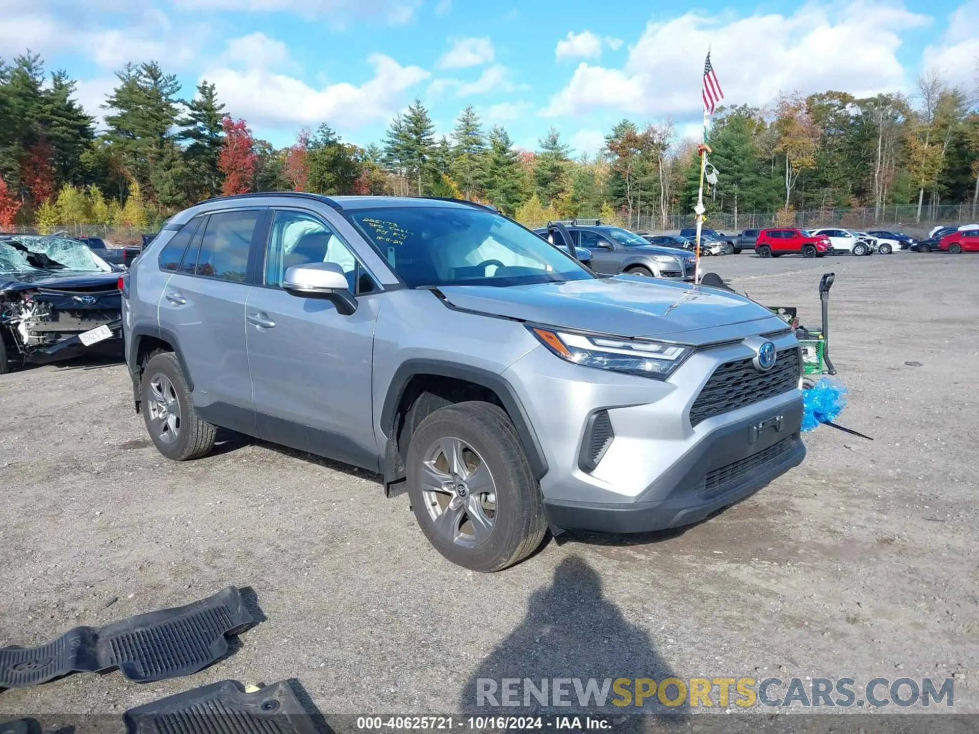 1 Фотография поврежденного автомобиля 4T3RWRFV1RU112652 TOYOTA RAV4 HYBRID 2024