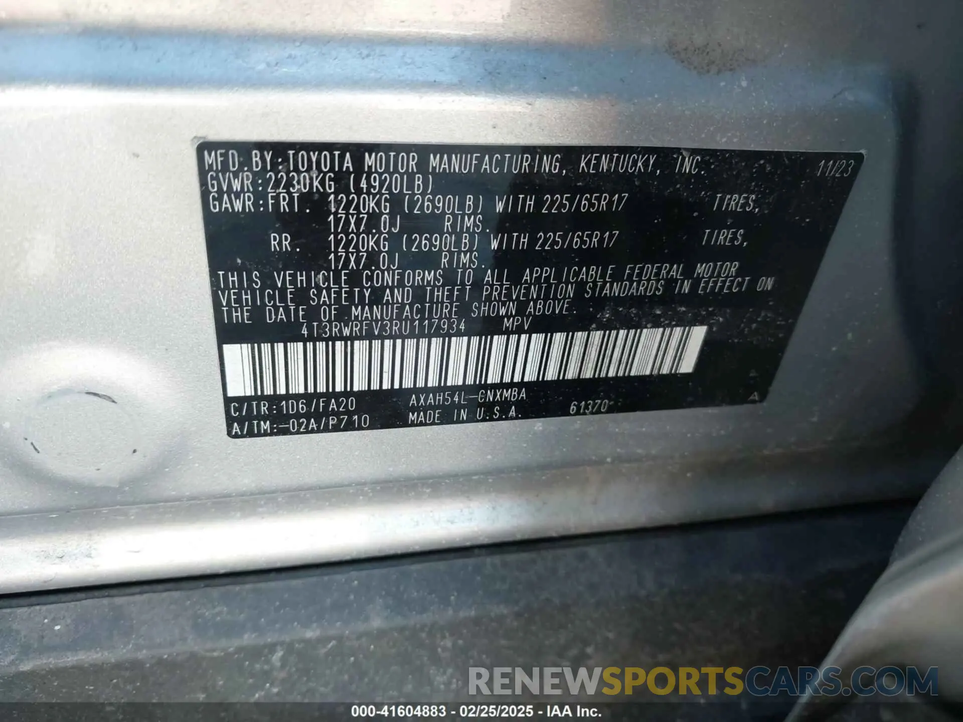 9 Photograph of a damaged car 4T3RWRFV3RU117934 TOYOTA RAV4 HYBRID 2024