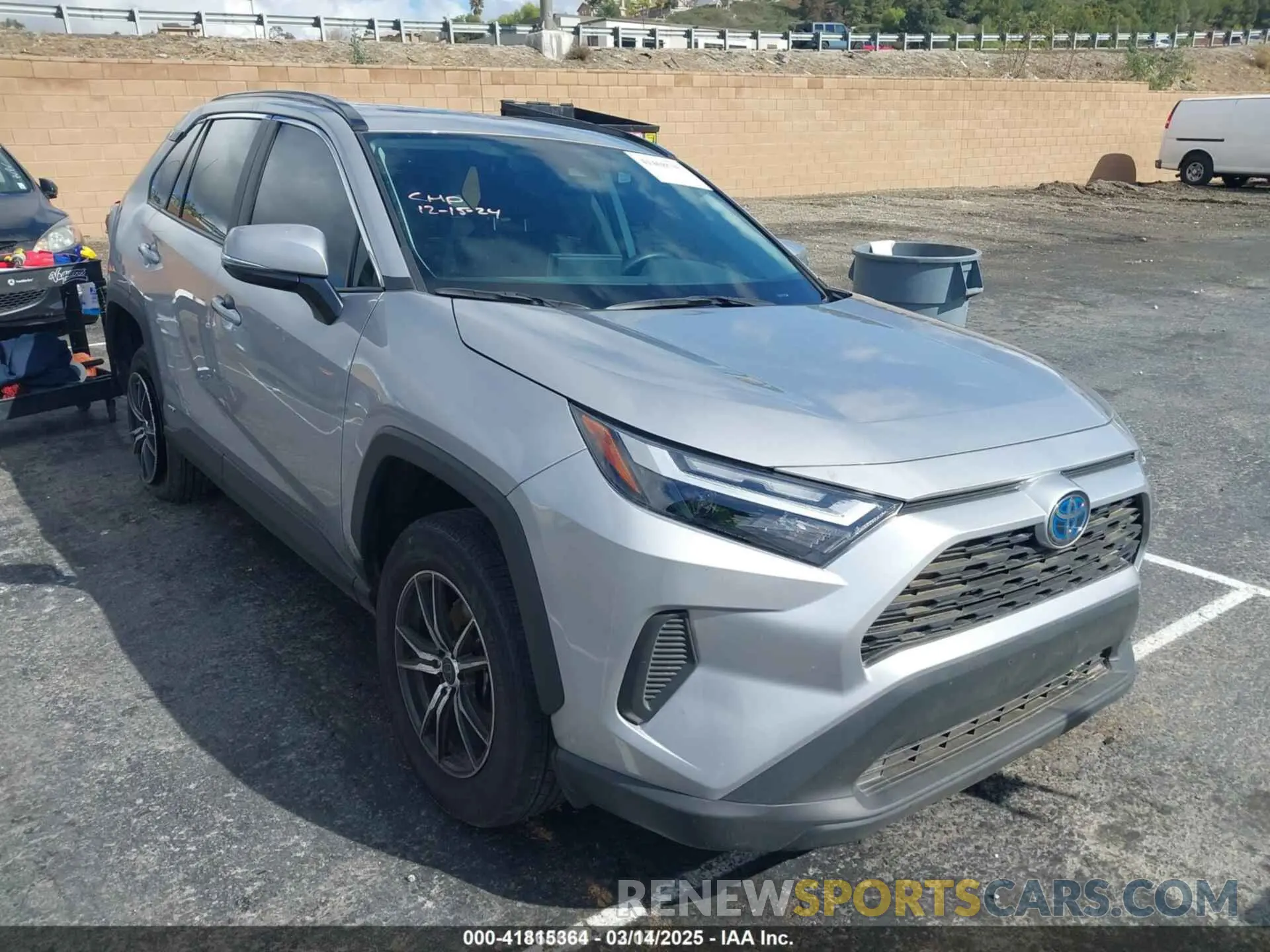 1 Photograph of a damaged car 4T3RWRFV7RU145753 TOYOTA RAV4 HYBRID 2024
