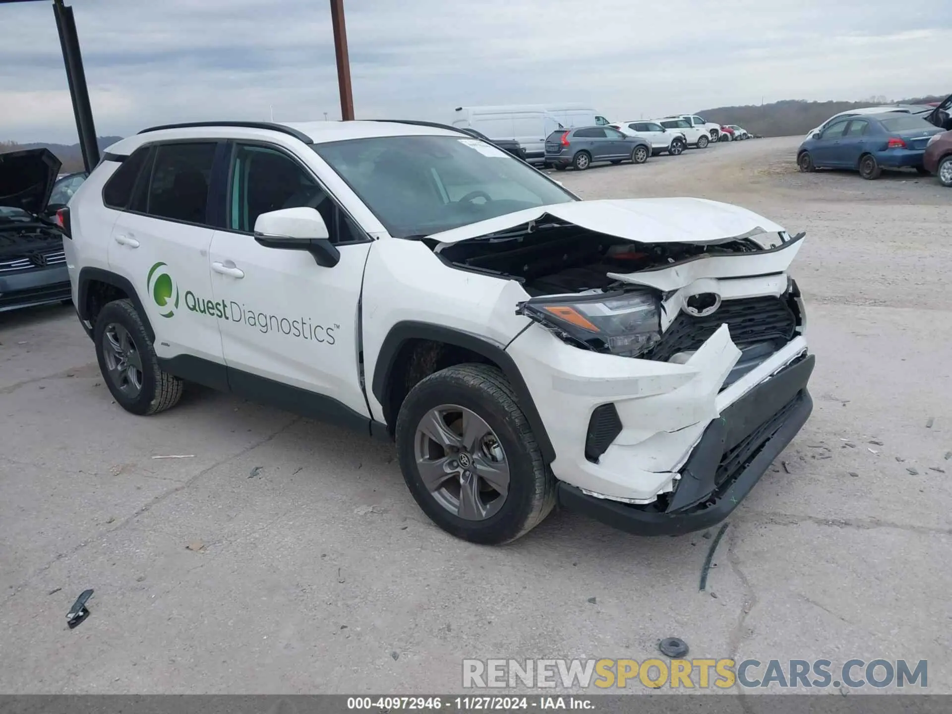 1 Photograph of a damaged car 4T3RWRFV8RU132722 TOYOTA RAV4 HYBRID 2024