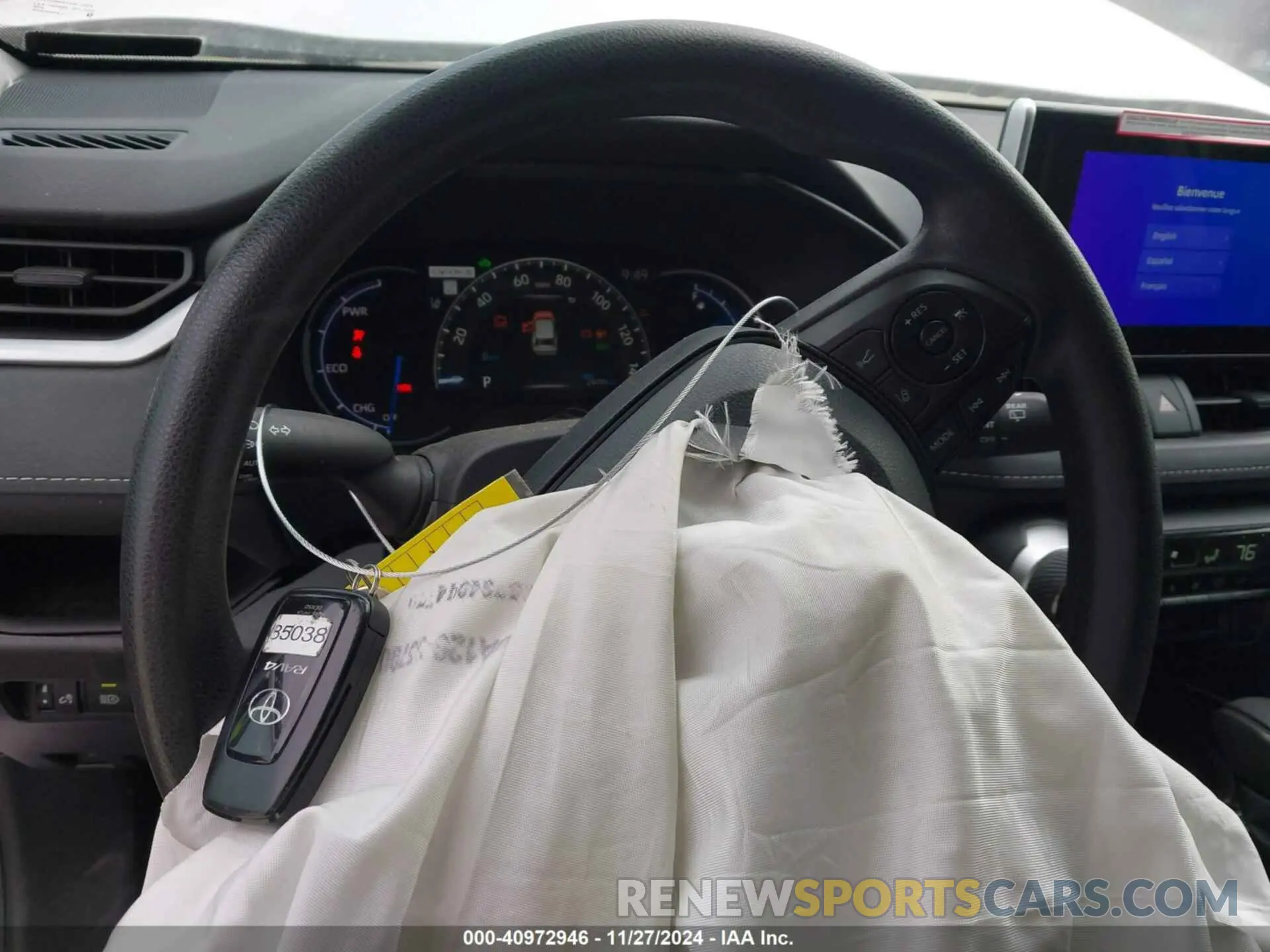 11 Photograph of a damaged car 4T3RWRFV8RU132722 TOYOTA RAV4 HYBRID 2024