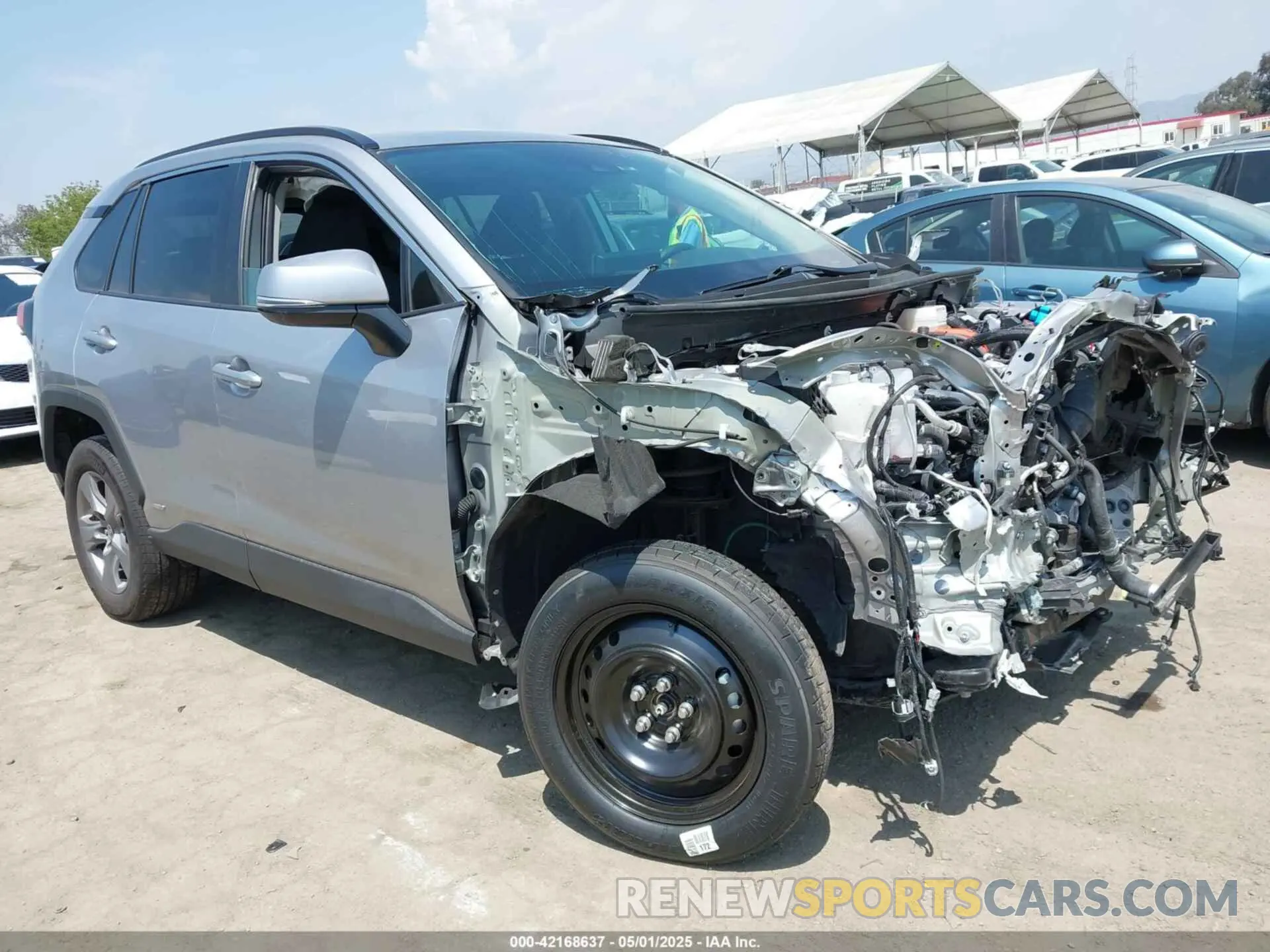 1 Photograph of a damaged car 4T3RWRFVXRU147075 TOYOTA RAV4 HYBRID 2024