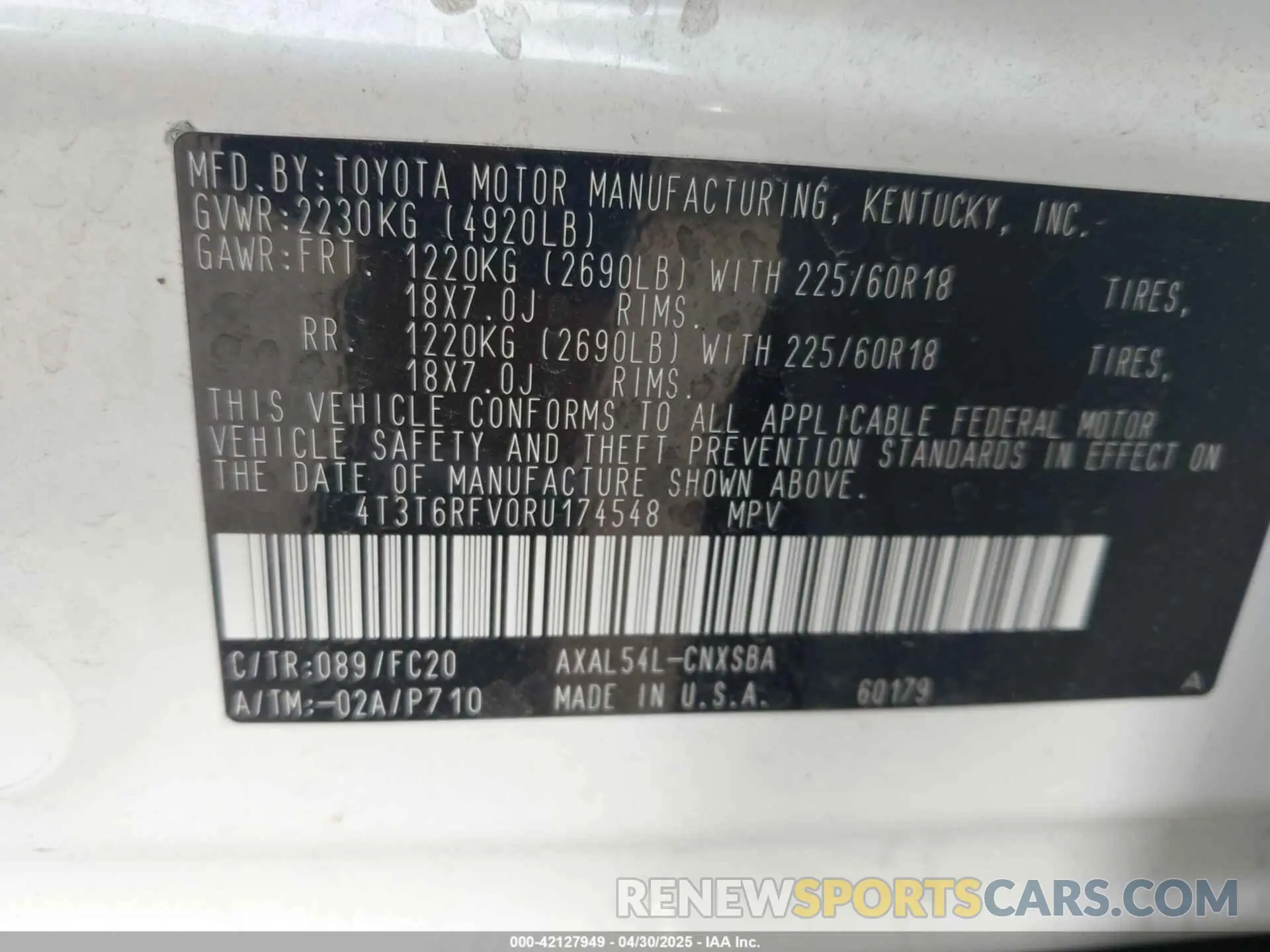 9 Photograph of a damaged car 4T3T6RFV0RU174548 TOYOTA RAV4 HYBRID 2024