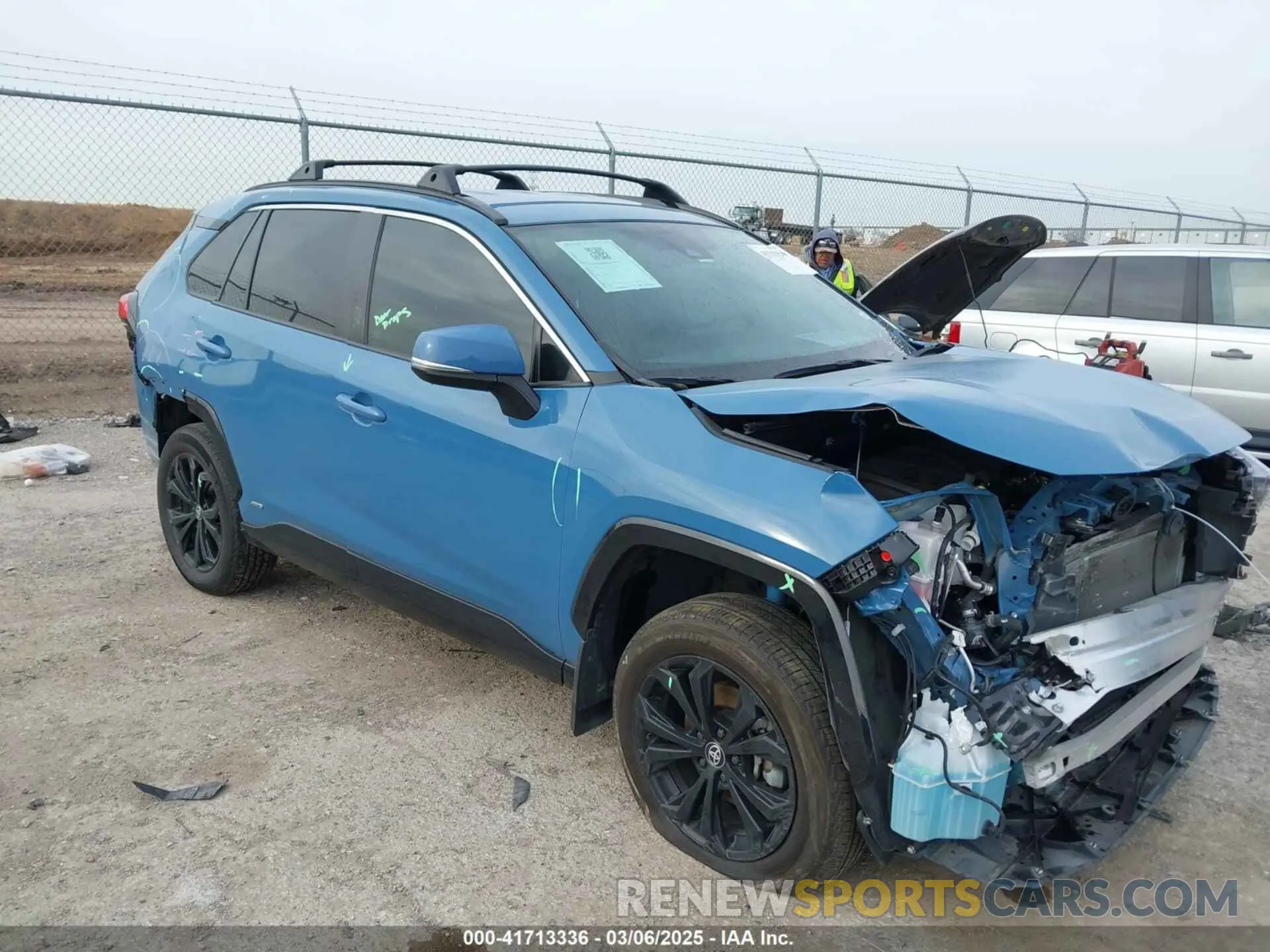 1 Фотография поврежденного автомобиля 4T3T6RFV6RU153199 TOYOTA RAV4 HYBRID 2024