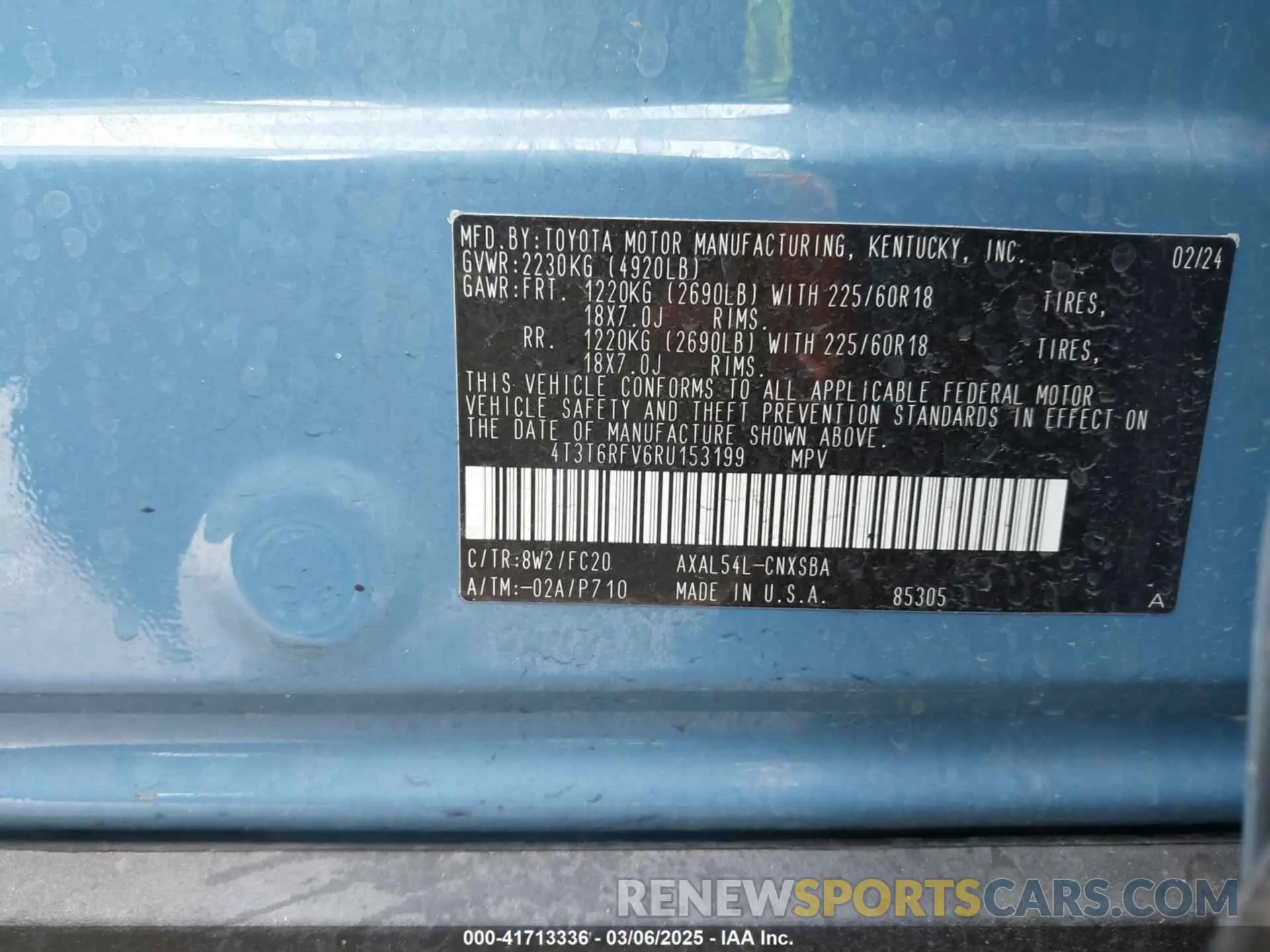 9 Фотография поврежденного автомобиля 4T3T6RFV6RU153199 TOYOTA RAV4 HYBRID 2024