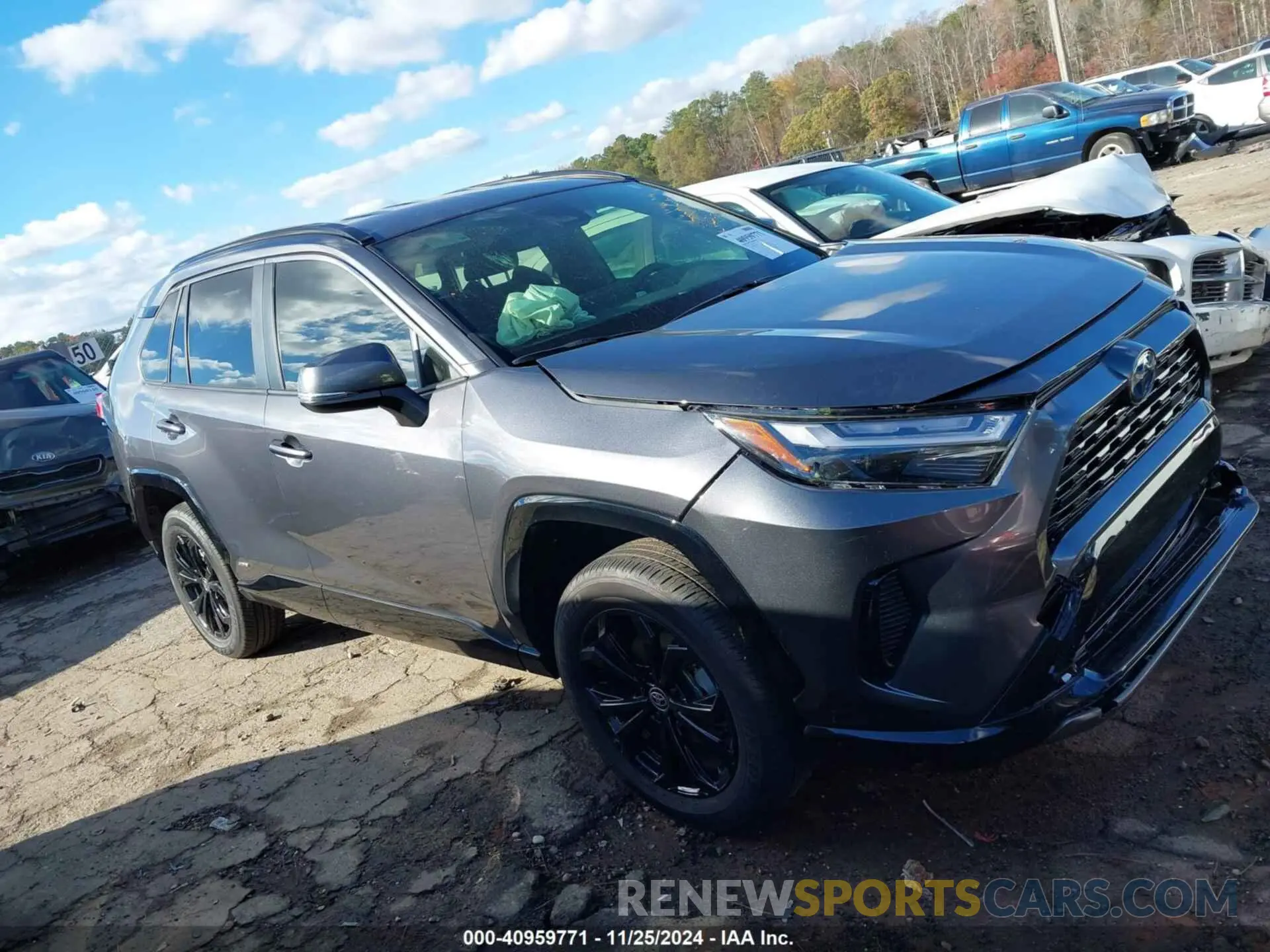 13 Photograph of a damaged car JTM16RFV9RD138555 TOYOTA RAV4 HYBRID 2024